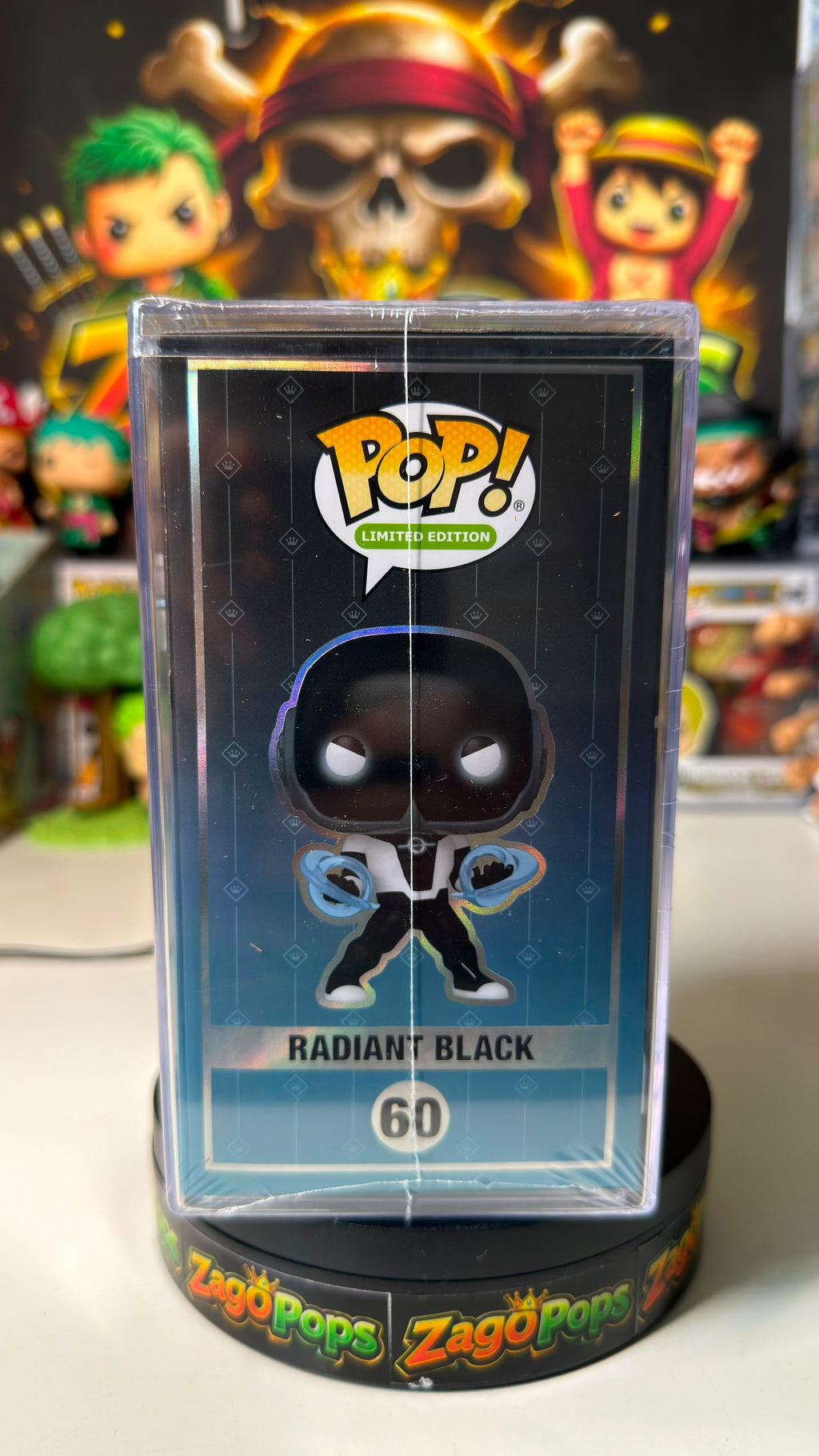 Funko Pop Radiant Black 60 Glows in the Dark Limited Edition 5000pcs
