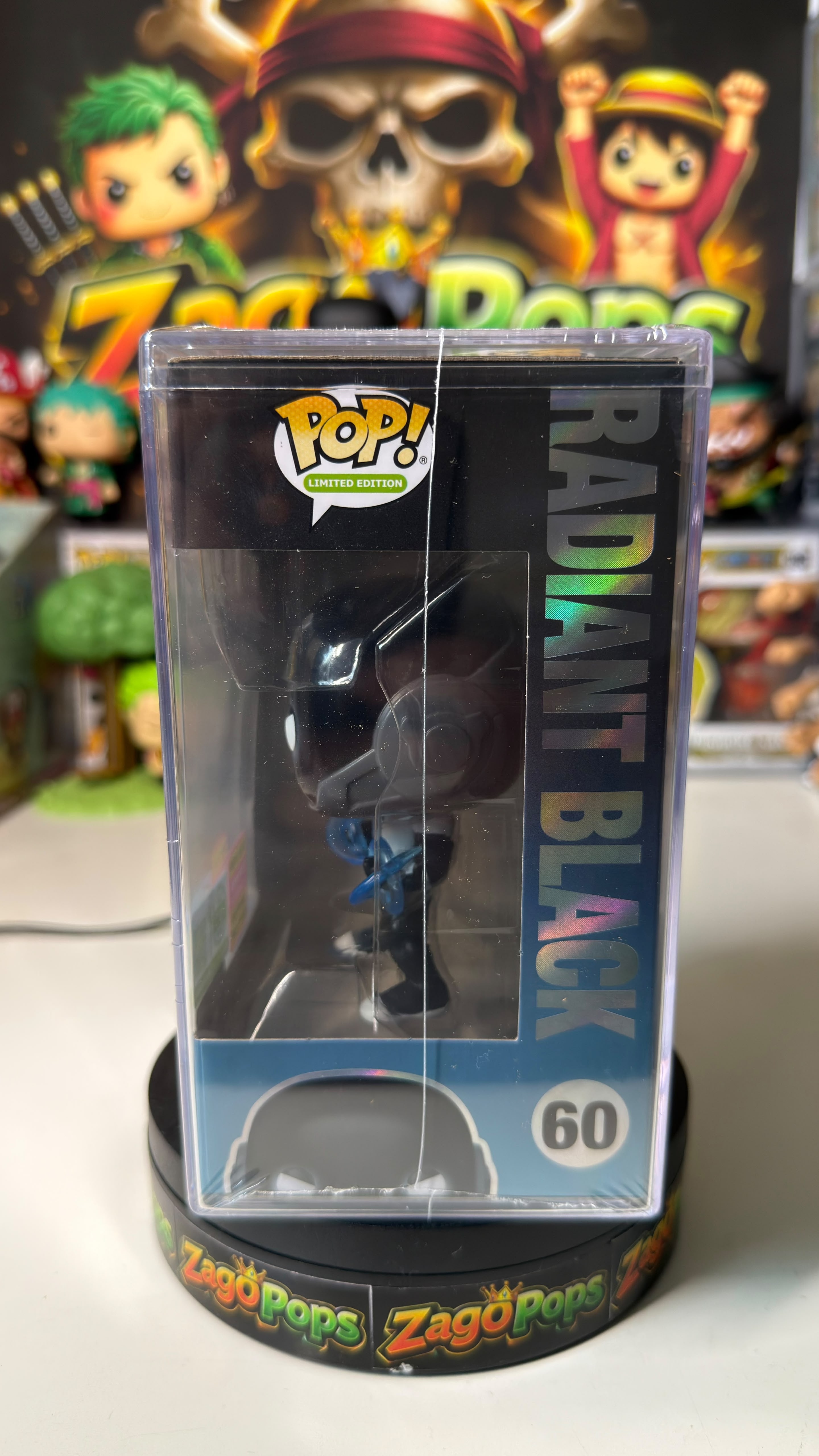 Funko Pop Radiant Black 60 Glows in the Dark Limited Edition 5000pcs
