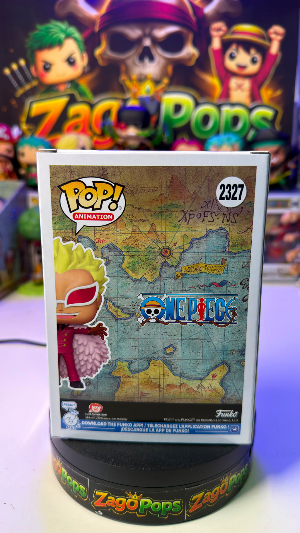 Funko Pop Doflamingo 2327 Flocked One Piece