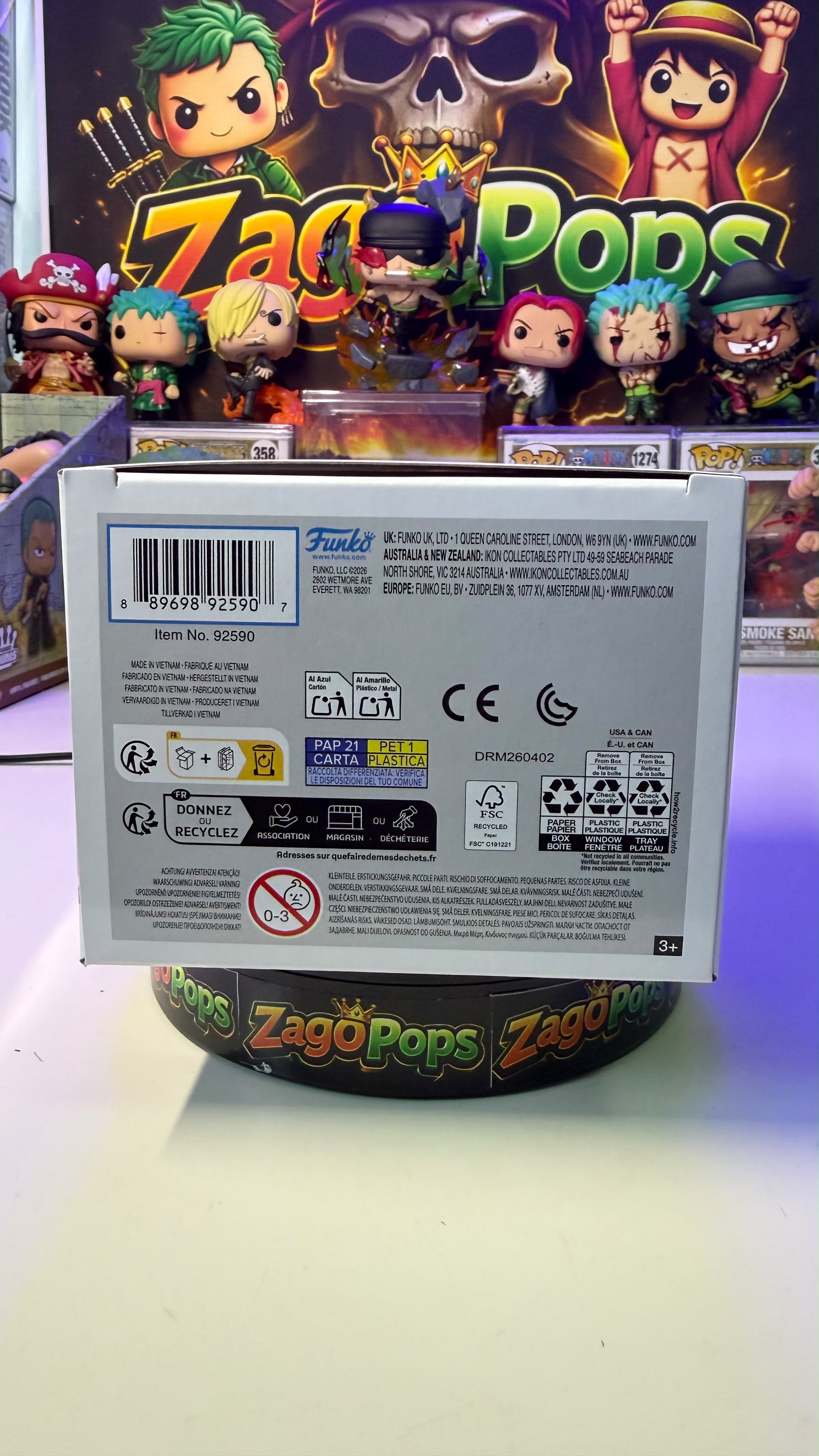 Funko Pop Doflamingo 2327 Flocked One Piece