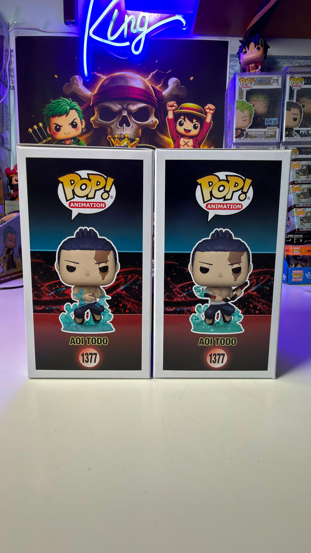 Funko Pop Bundle Aoi Todo 1377 Glow Chase Chalice Exclusive Jujutsu Kaisen