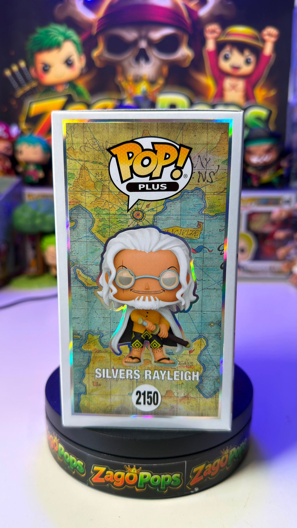 Funko Pop Silvers Rayleigh 2150 Chalice Exclusive One Piece