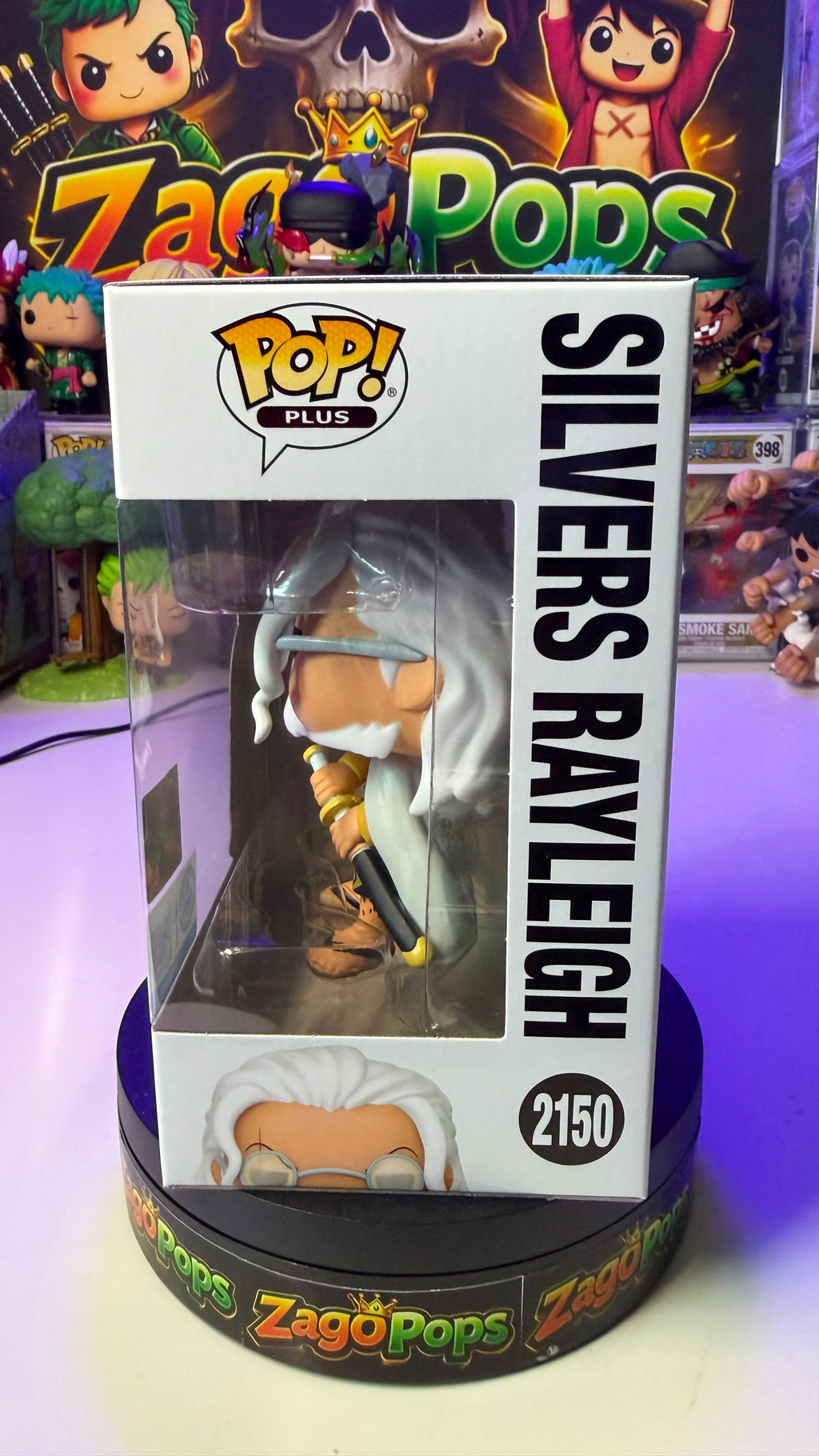 Funko Pop Silvers Rayleigh 2150 Chalice Exclusive One Piece