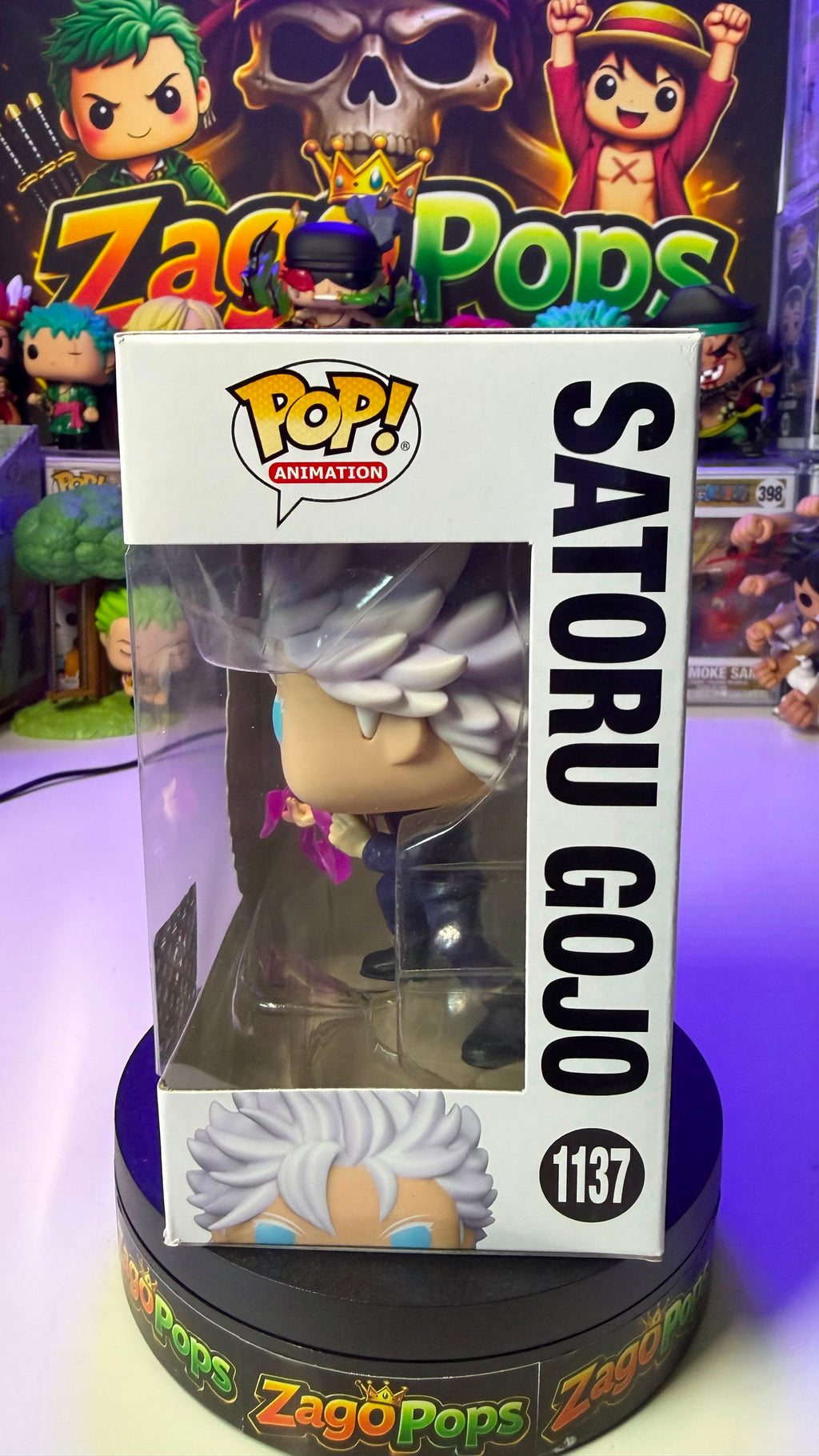 Funko Pop Satoru Gojo 1137 Chalice Exclusive Jujutsu Kaisen