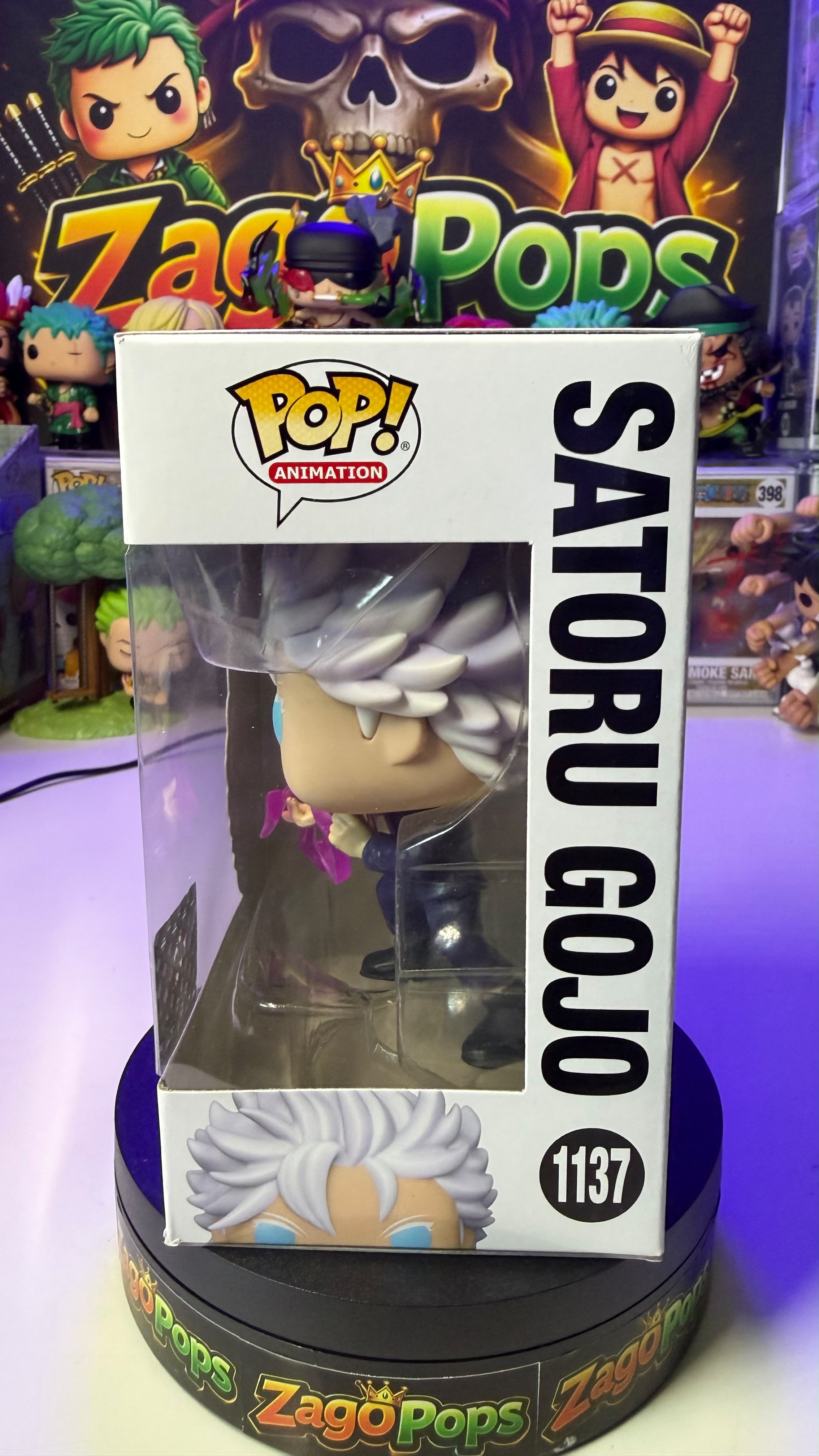 Funko Pop Satoru Gojo 1137 Chalice Exclusive Jujutsu Kaisen