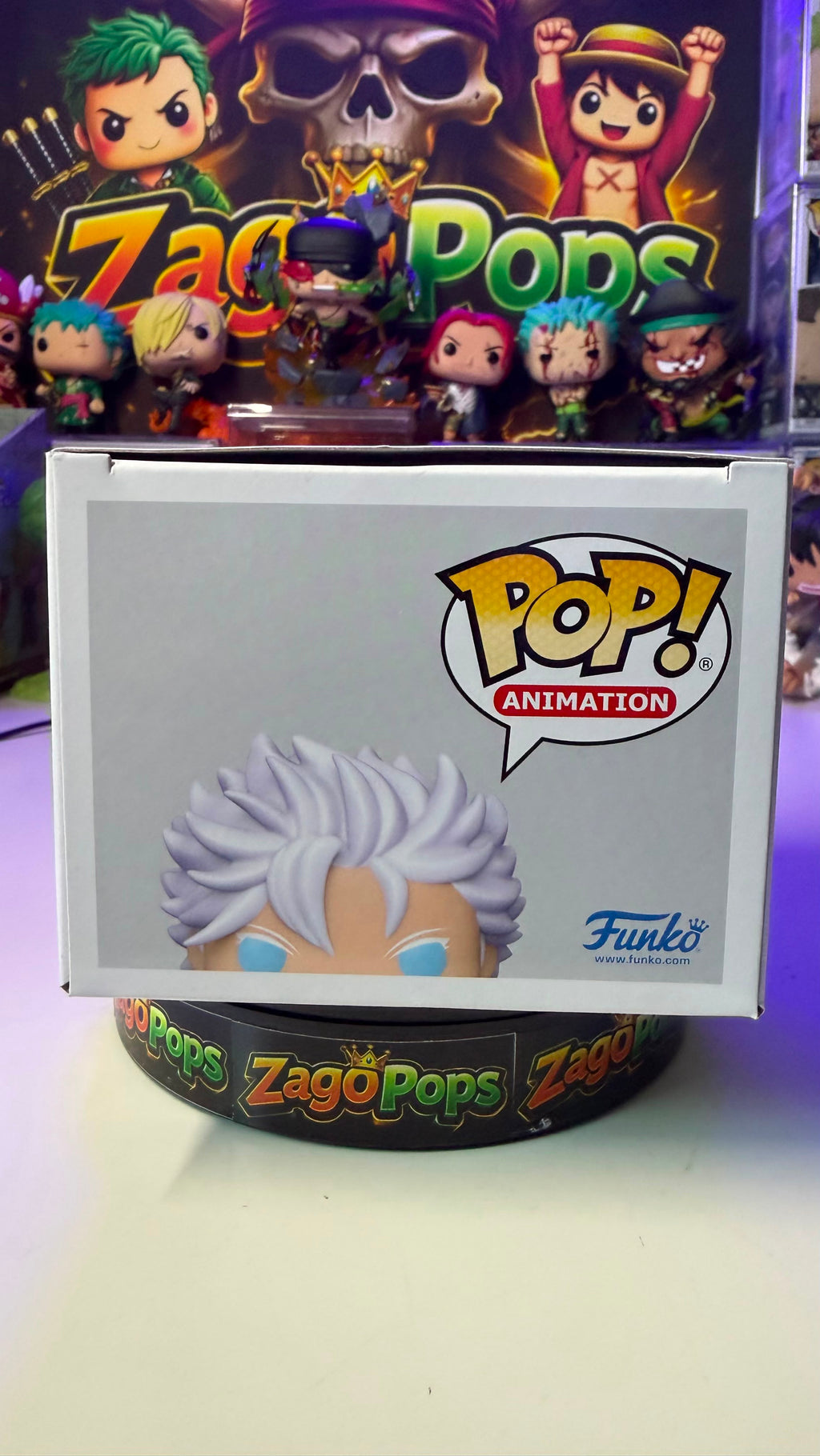 Funko Pop Satoru Gojo 1137 Chalice Exclusive Jujutsu Kaisen
