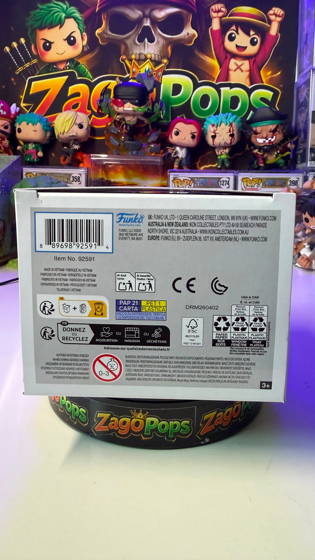 Funko Pop Sung il Hwan 2324 Solo Leveling