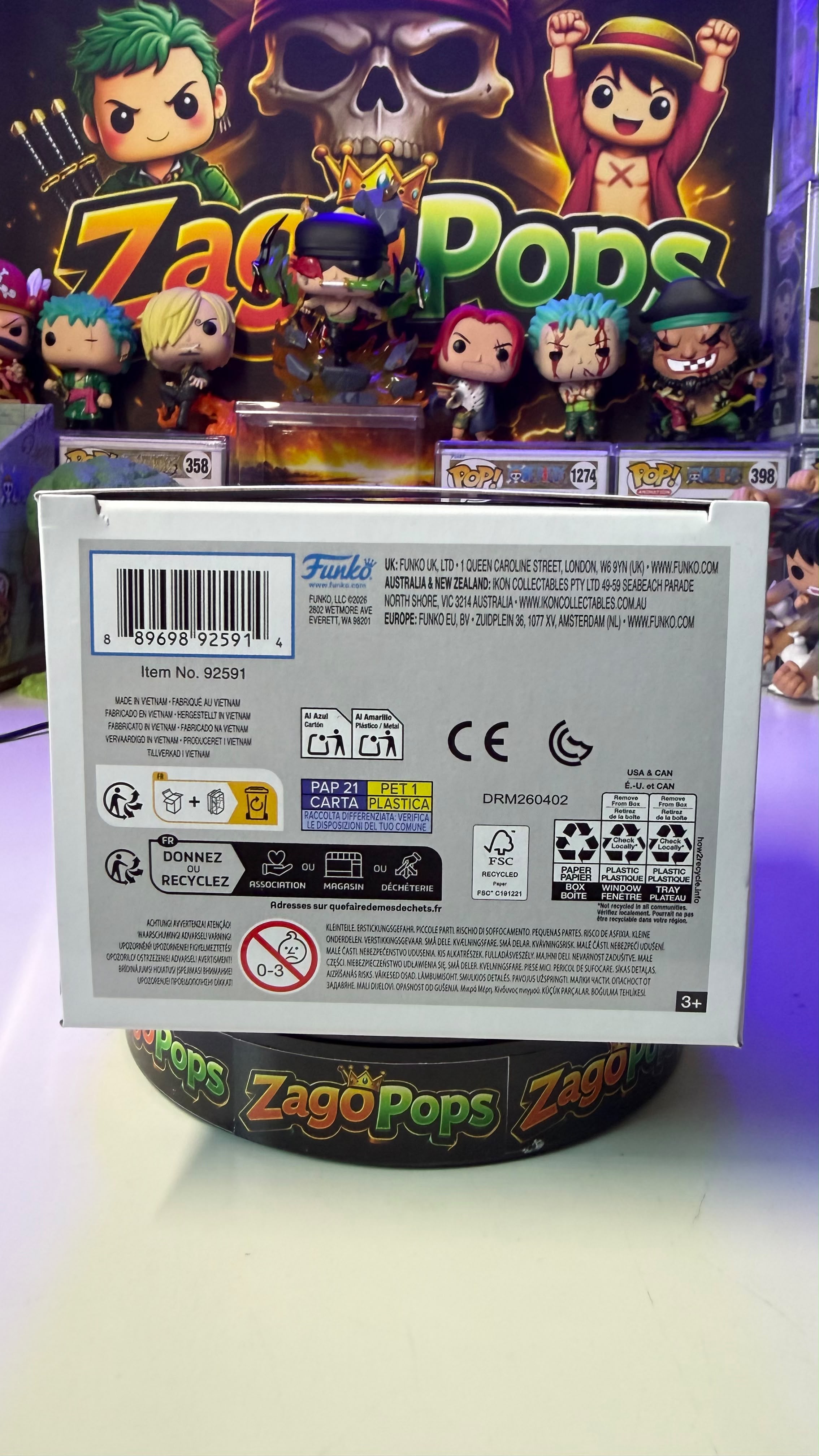 Funko Pop Sung il Hwan 2324 Solo Leveling