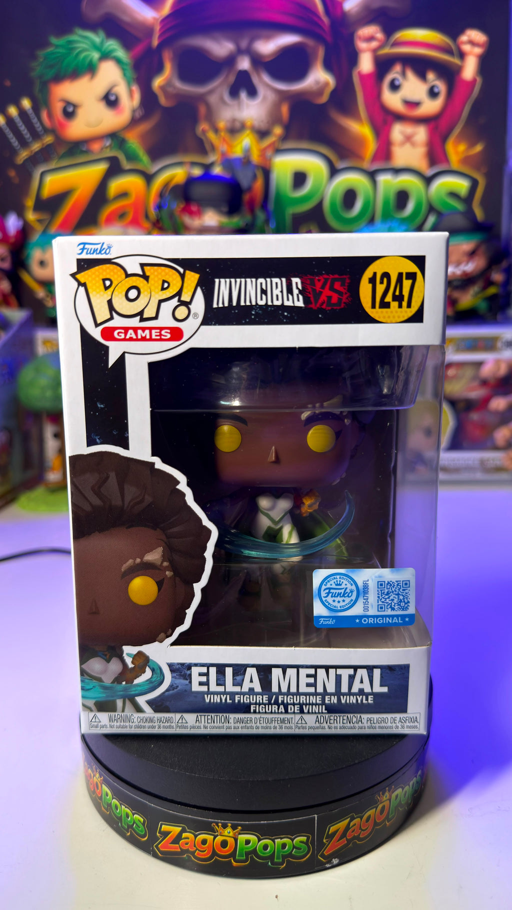 Funko Pop Ella Mental 1247 Invincible