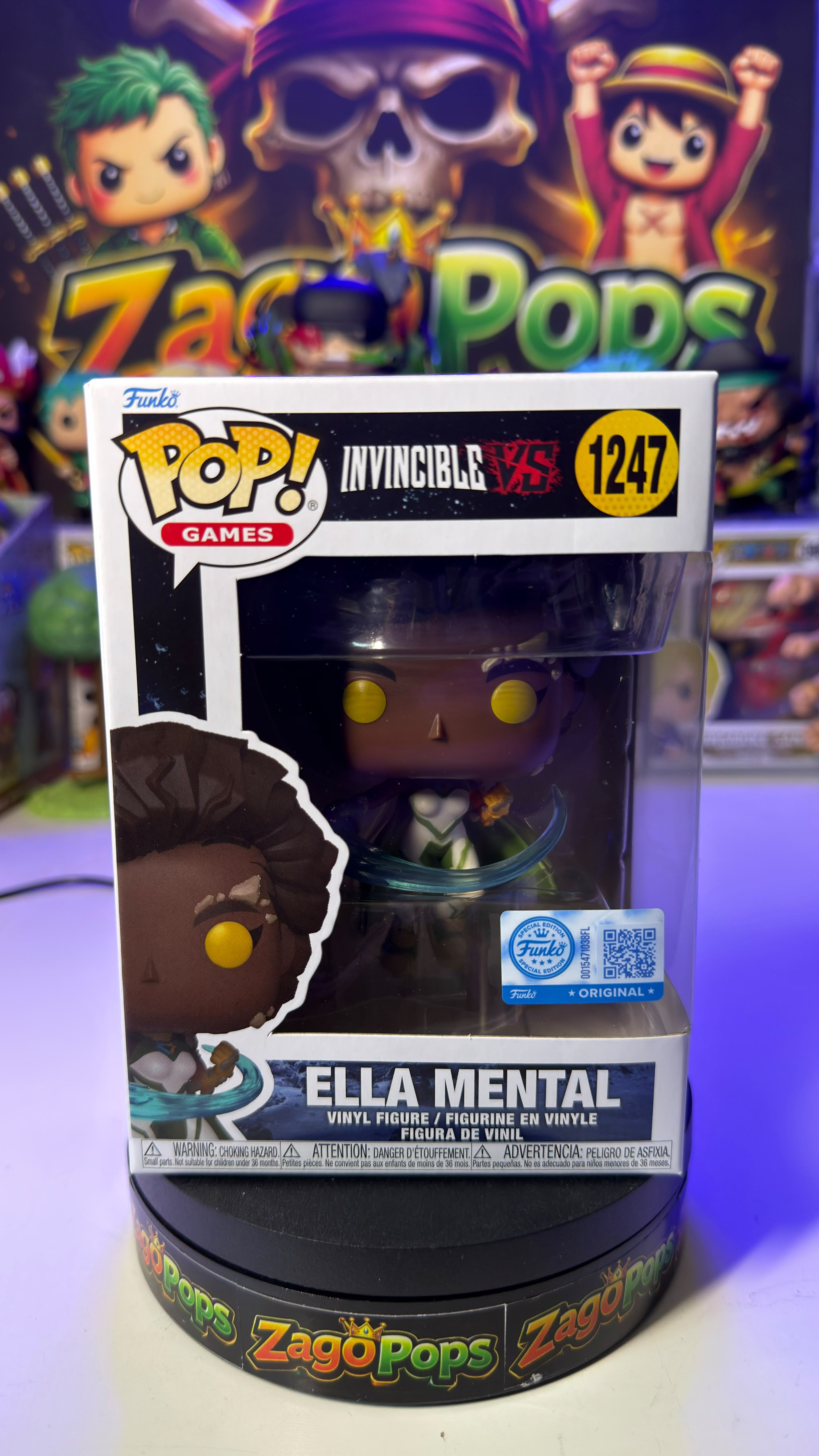 Funko Pop Ella Mental 1247 Invincible