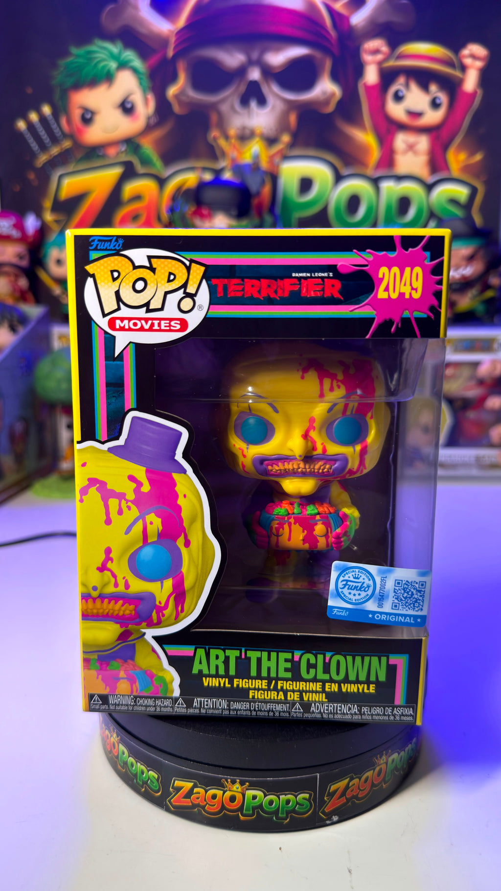 Funko Pop Art the Clown 2049 Terrifier