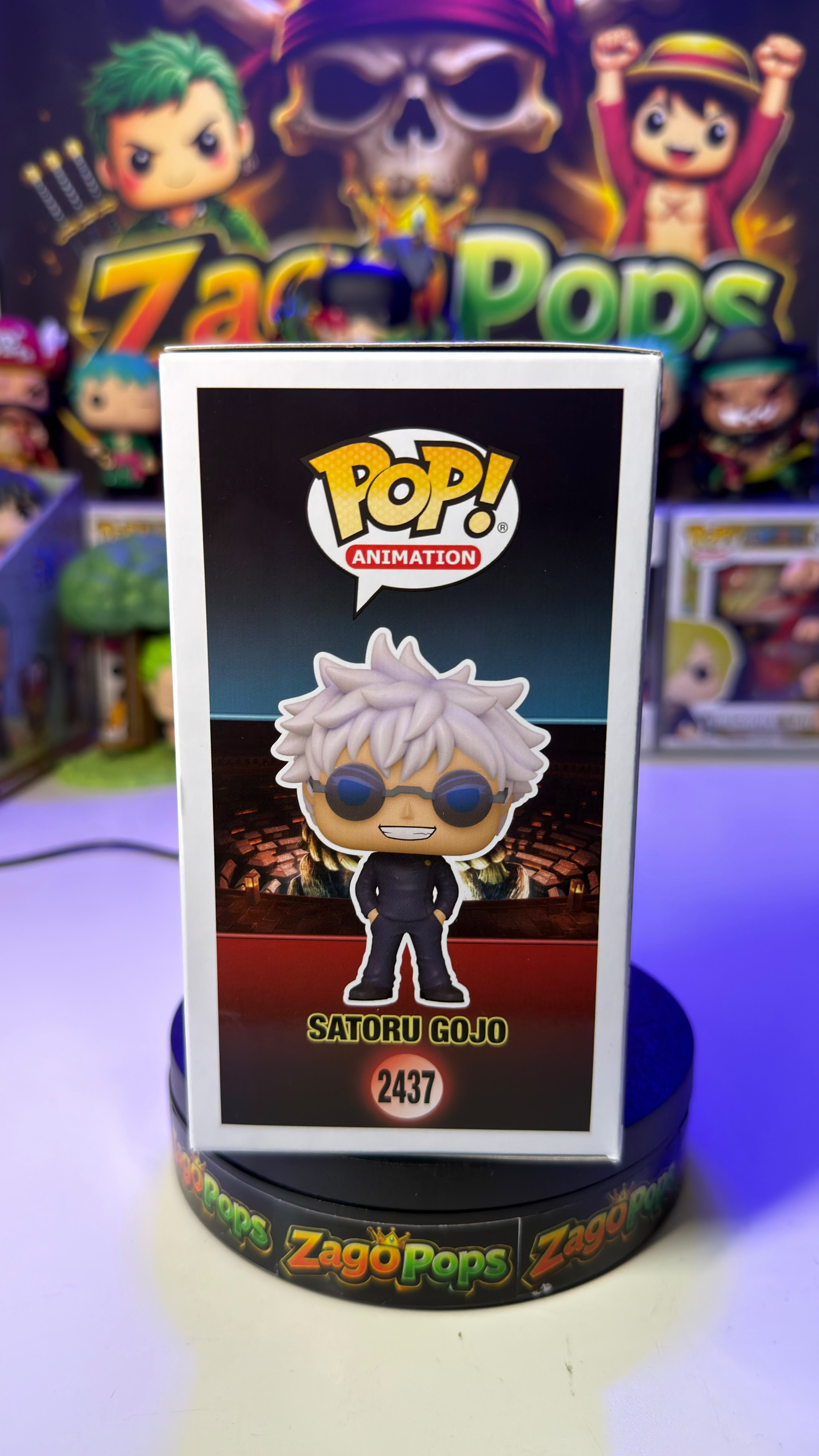 Funko Pop Satoru Gojo 2437 Jujutsu Kaisen