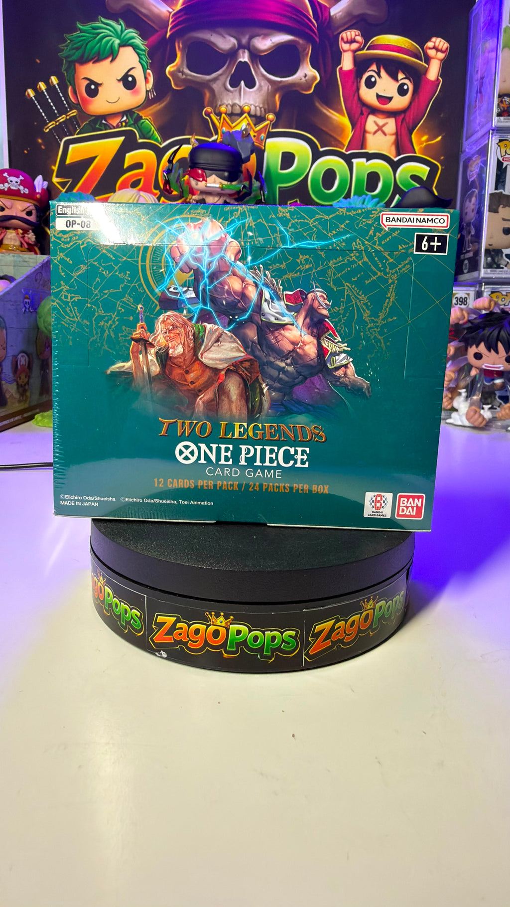 Card Game TCG One Piece Box OP-08 ENG Sealed