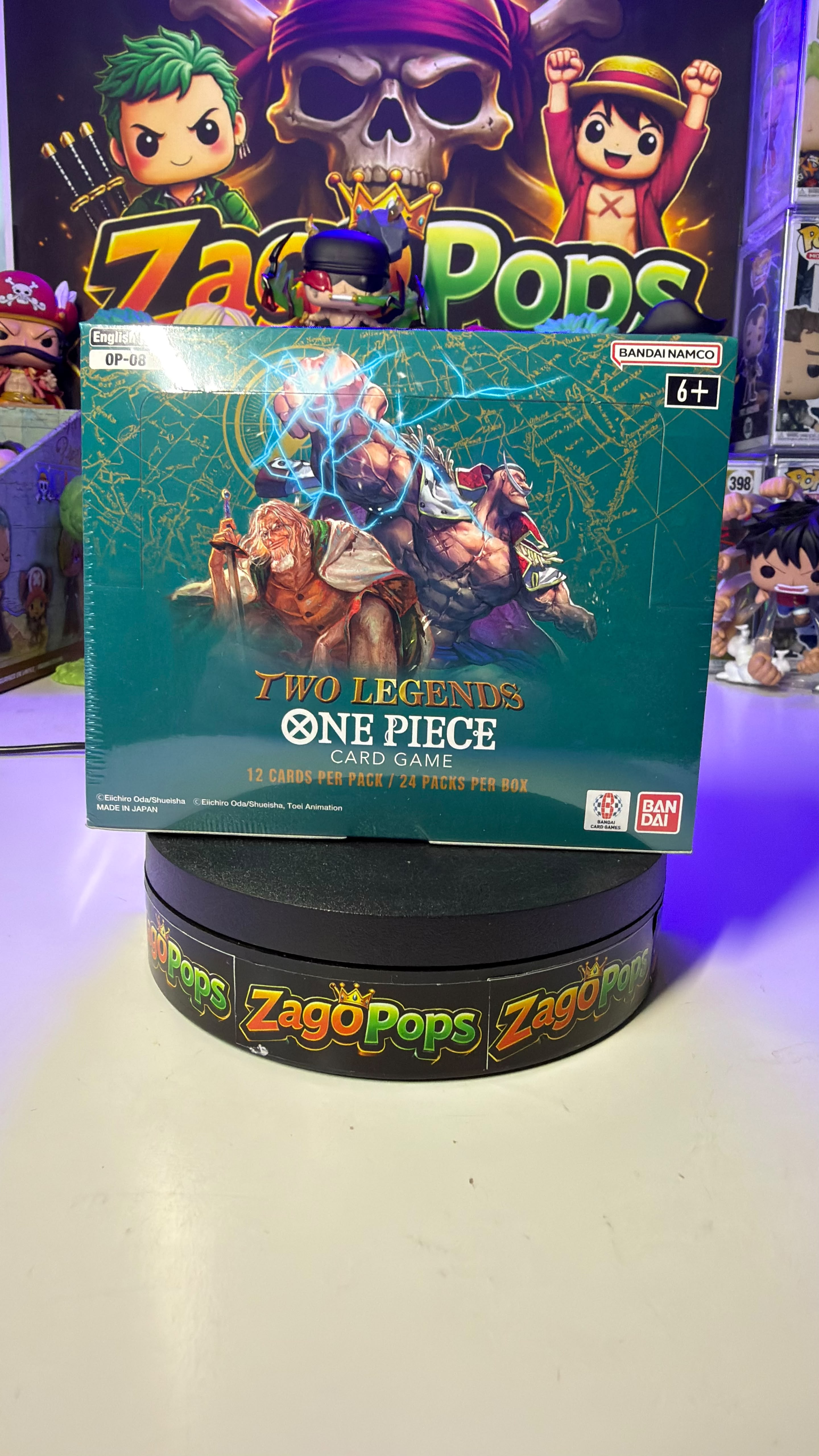 Card Game TCG One Piece Box OP-08 ENG Sealed