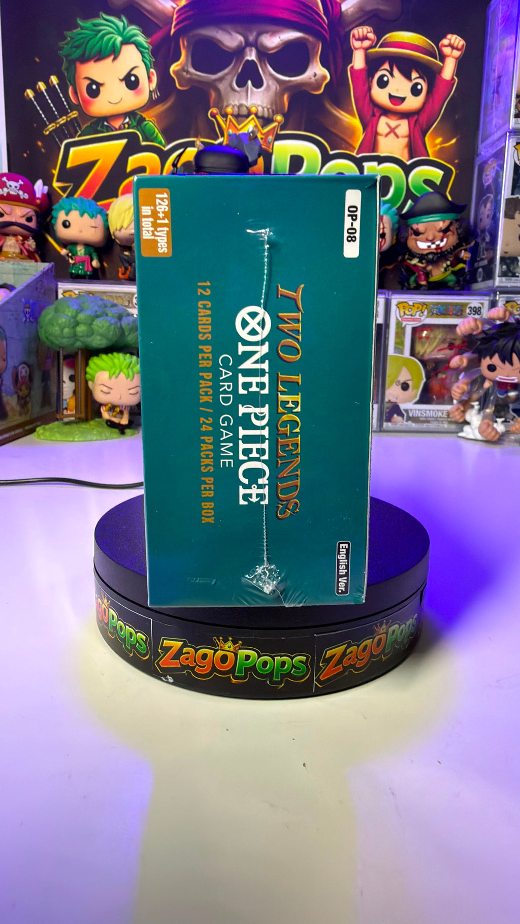 Card Game TCG One Piece Box OP-08 ENG Sealed
