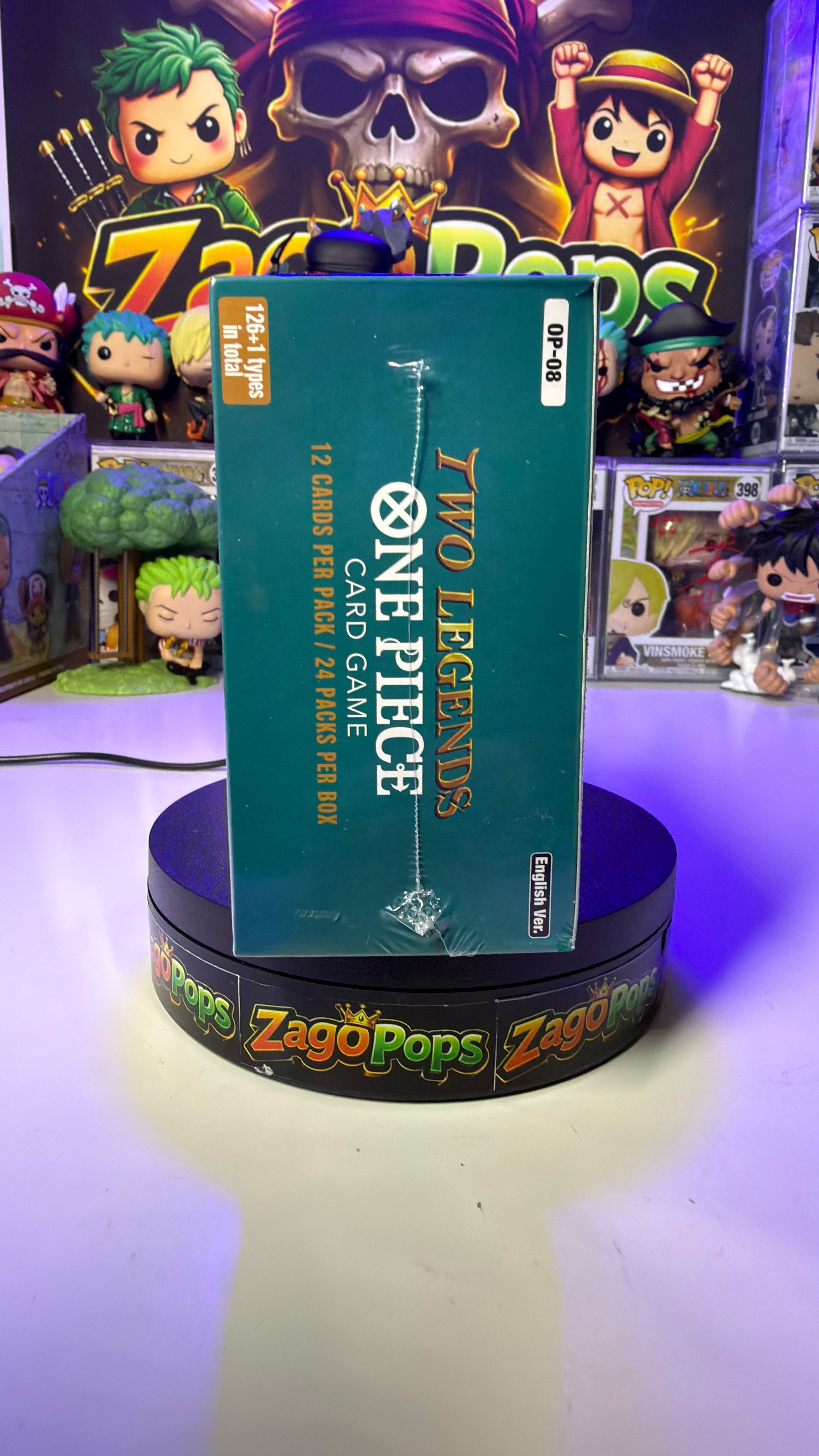 Card Game TCG One Piece Box OP-08 ENG Sealed