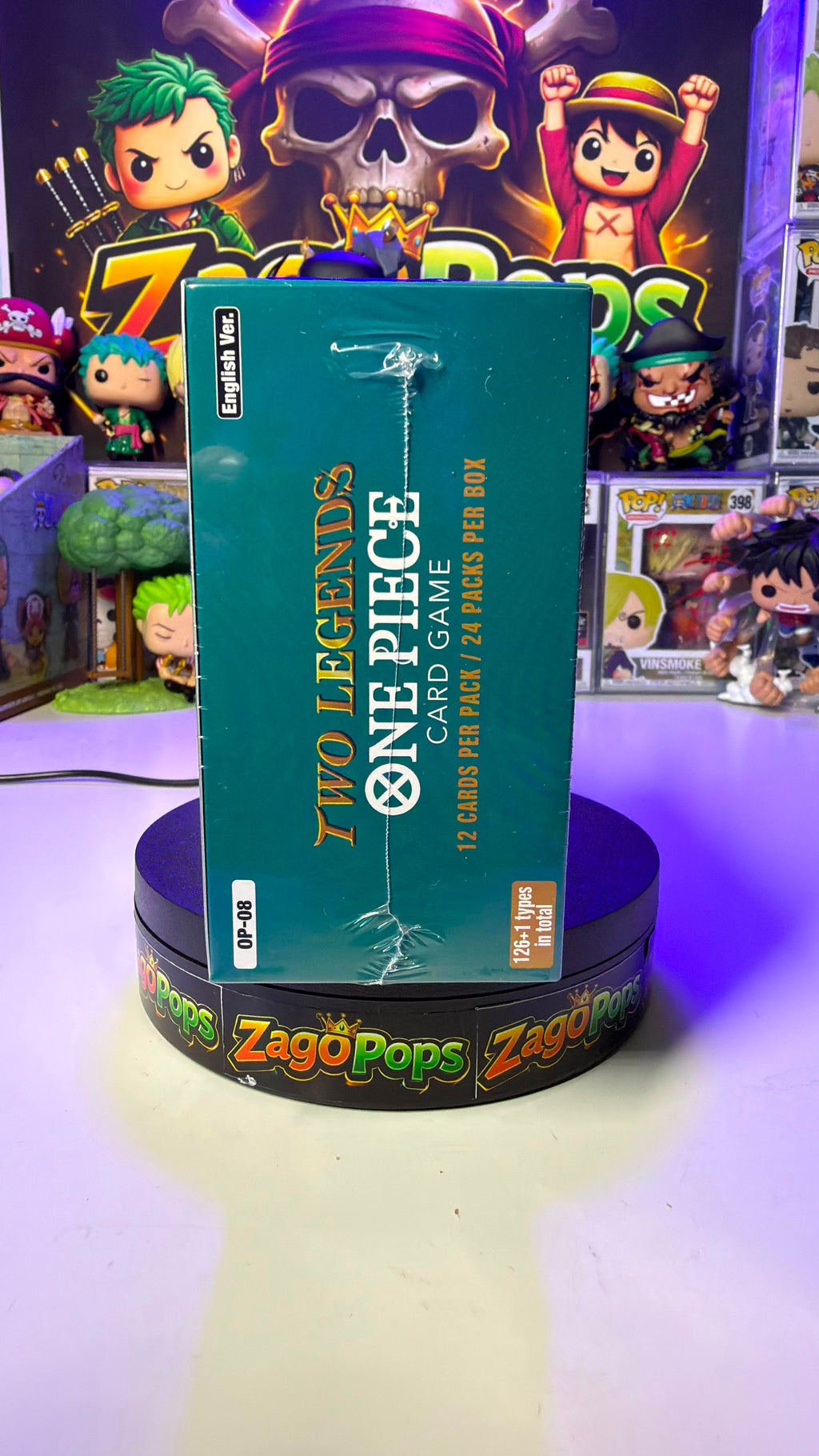 Card Game TCG One Piece Box OP-08 ENG Sealed