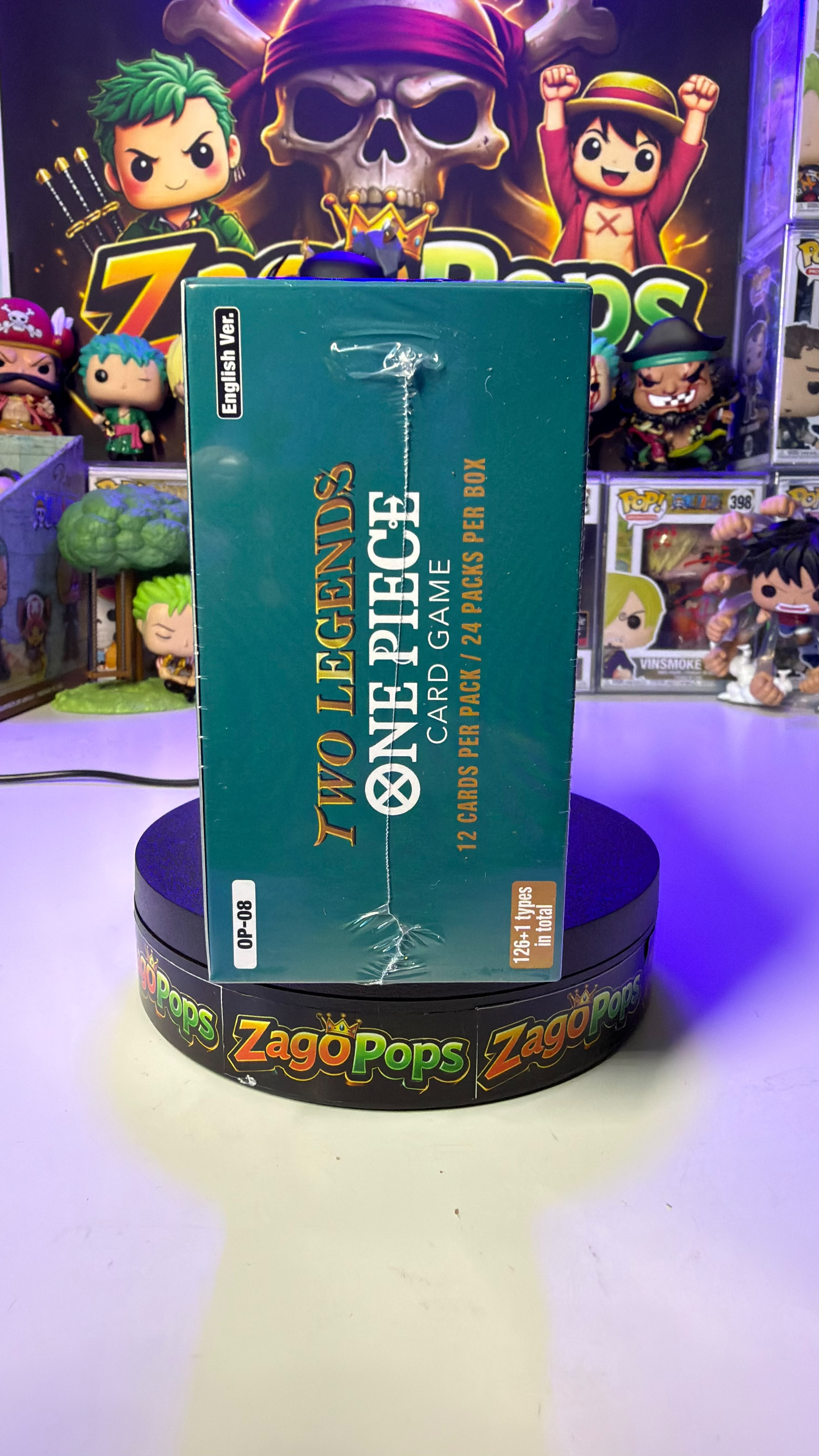 Card Game TCG One Piece Box OP-08 ENG Sealed
