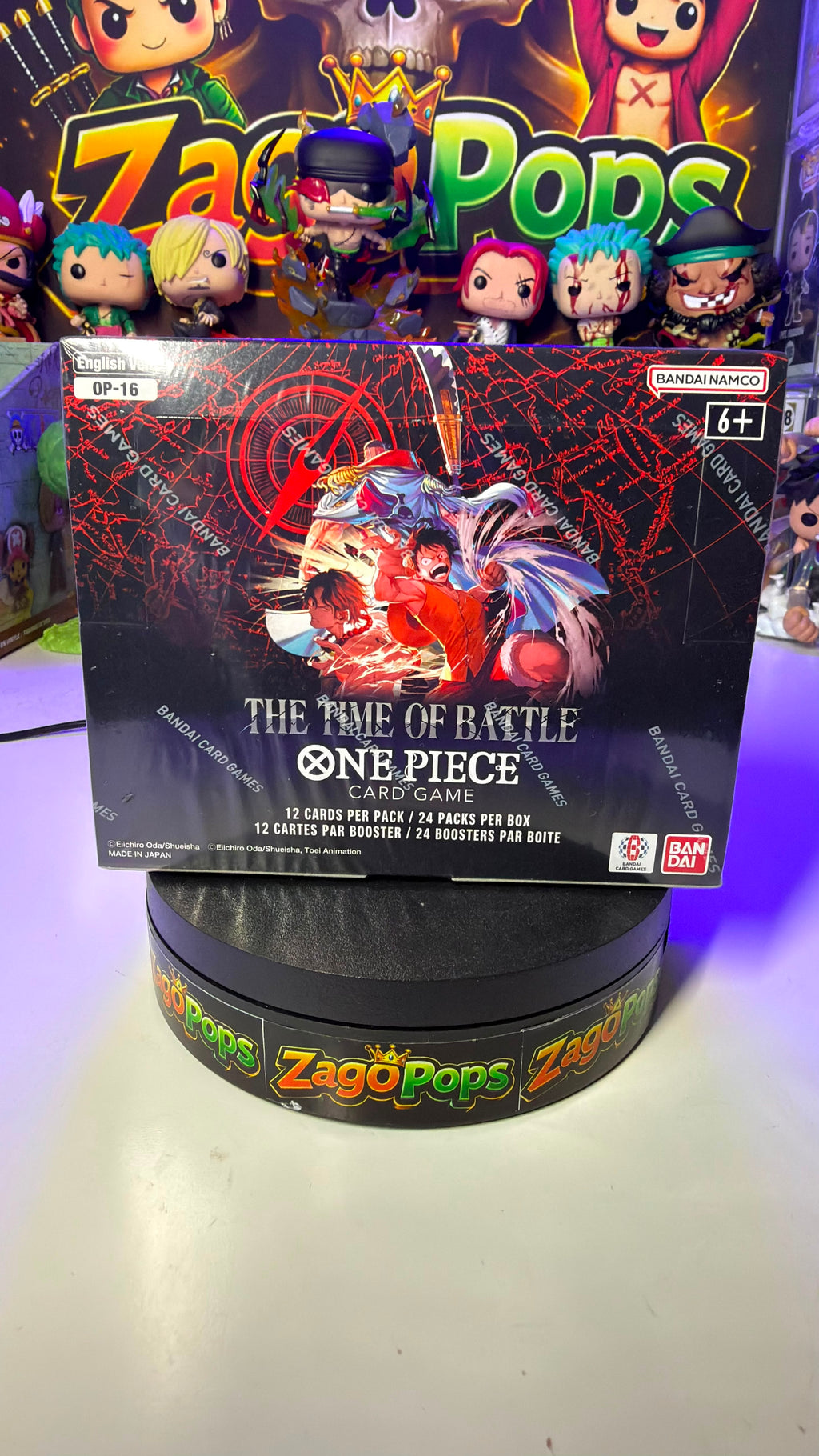 Card Game TCG One Piece Box OP-16 ENG Sealed