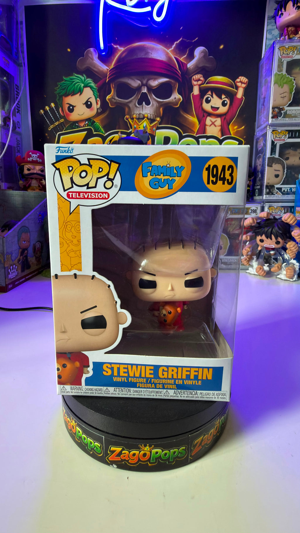 Funko Pop Stewie Griffin 1943 Family Guy