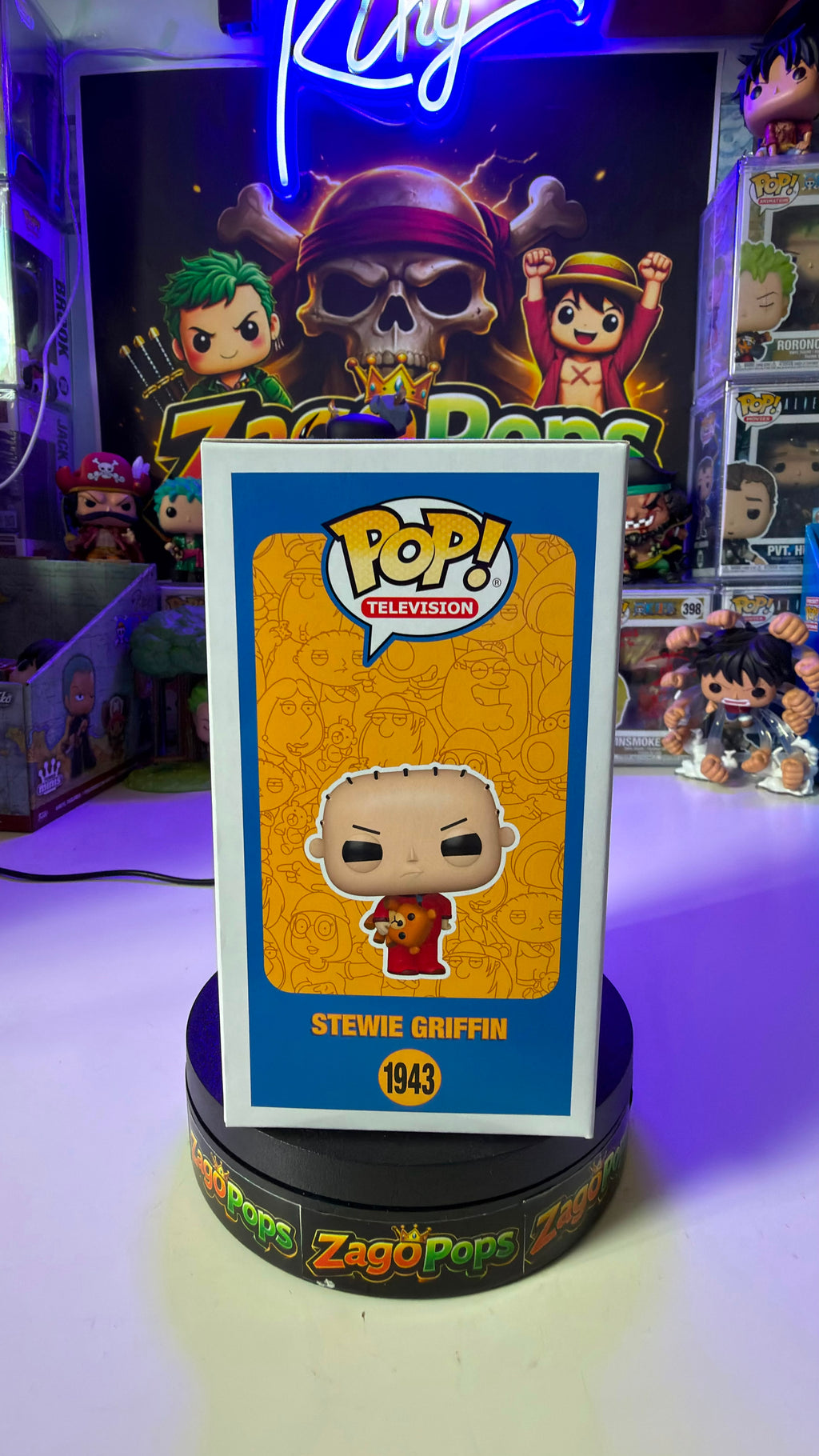 Funko Pop Stewie Griffin 1943 Family Guy