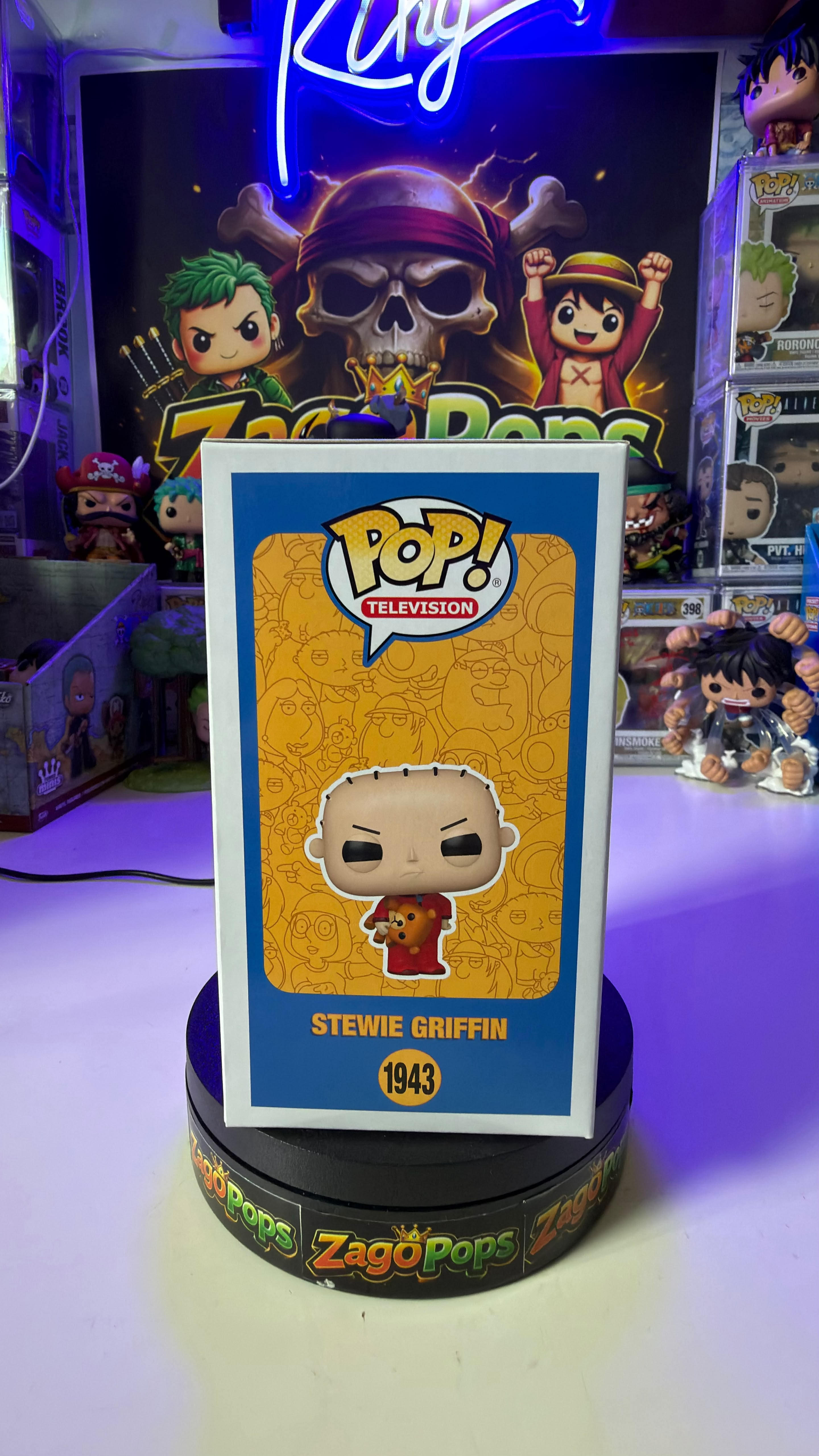 Funko Pop Stewie Griffin 1943 Family Guy