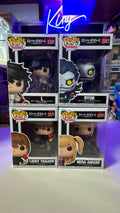 Funko Pop Bundle Death Note Ryuk - Light Yagami - L - Misa Amane