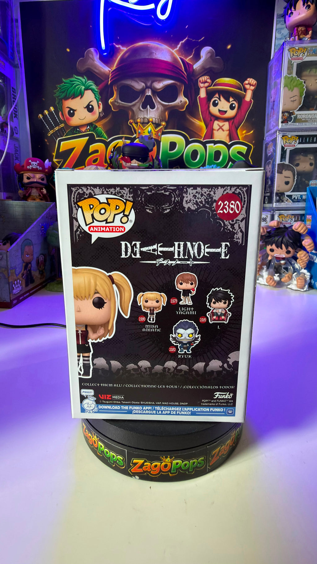 Funko Pop Misa Amane 2380 Death Note