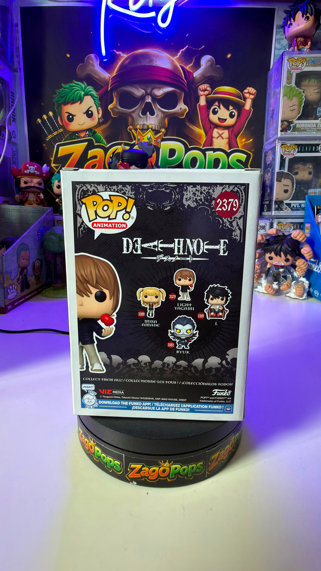 Funko Pop Light Yagami 2379 Death Note