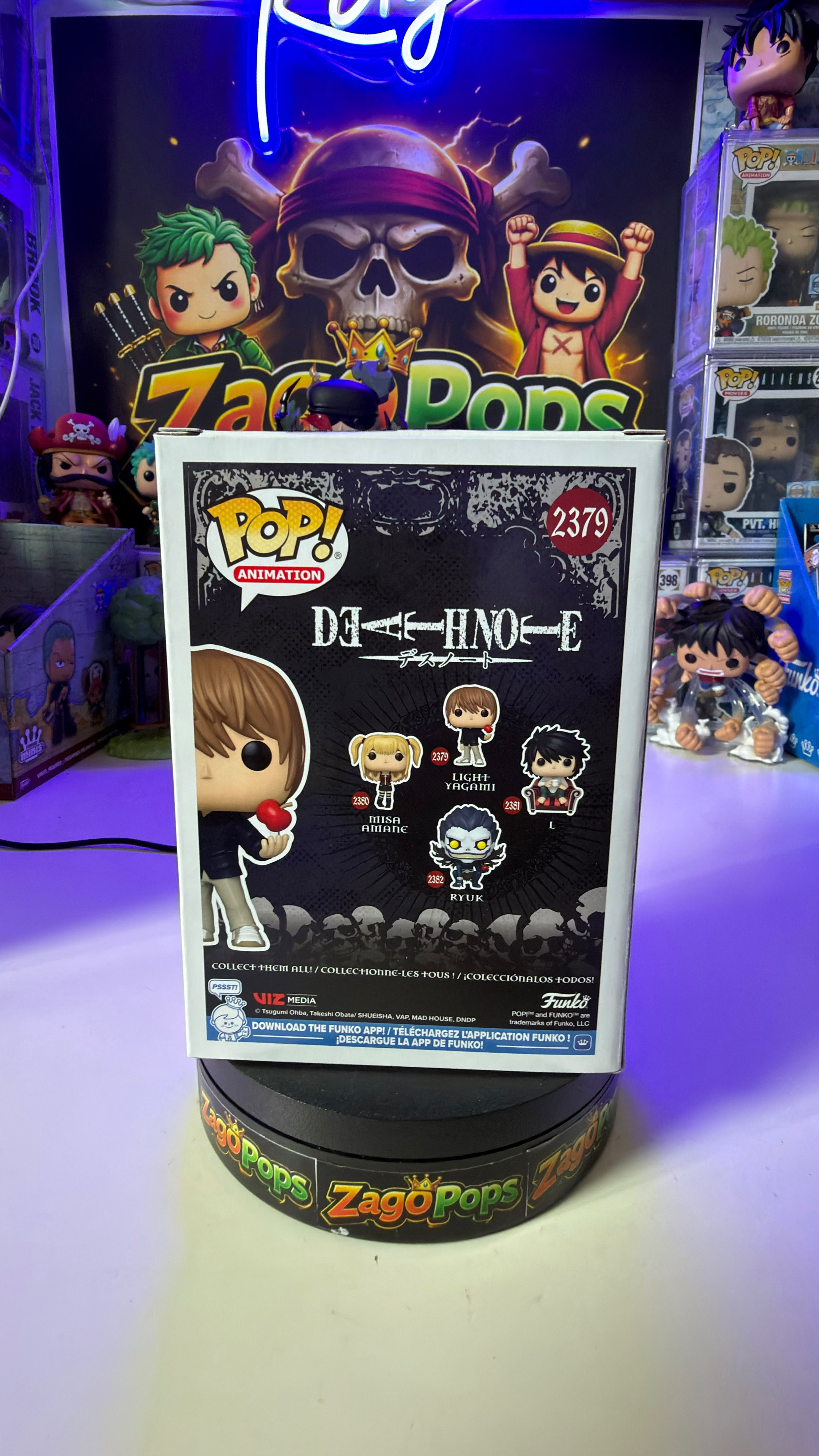 Funko Pop Light Yagami 2379 Death Note