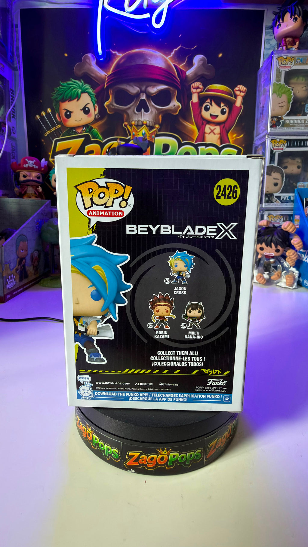 Funko Pop Jaxon Cross 2426 Beyblade X