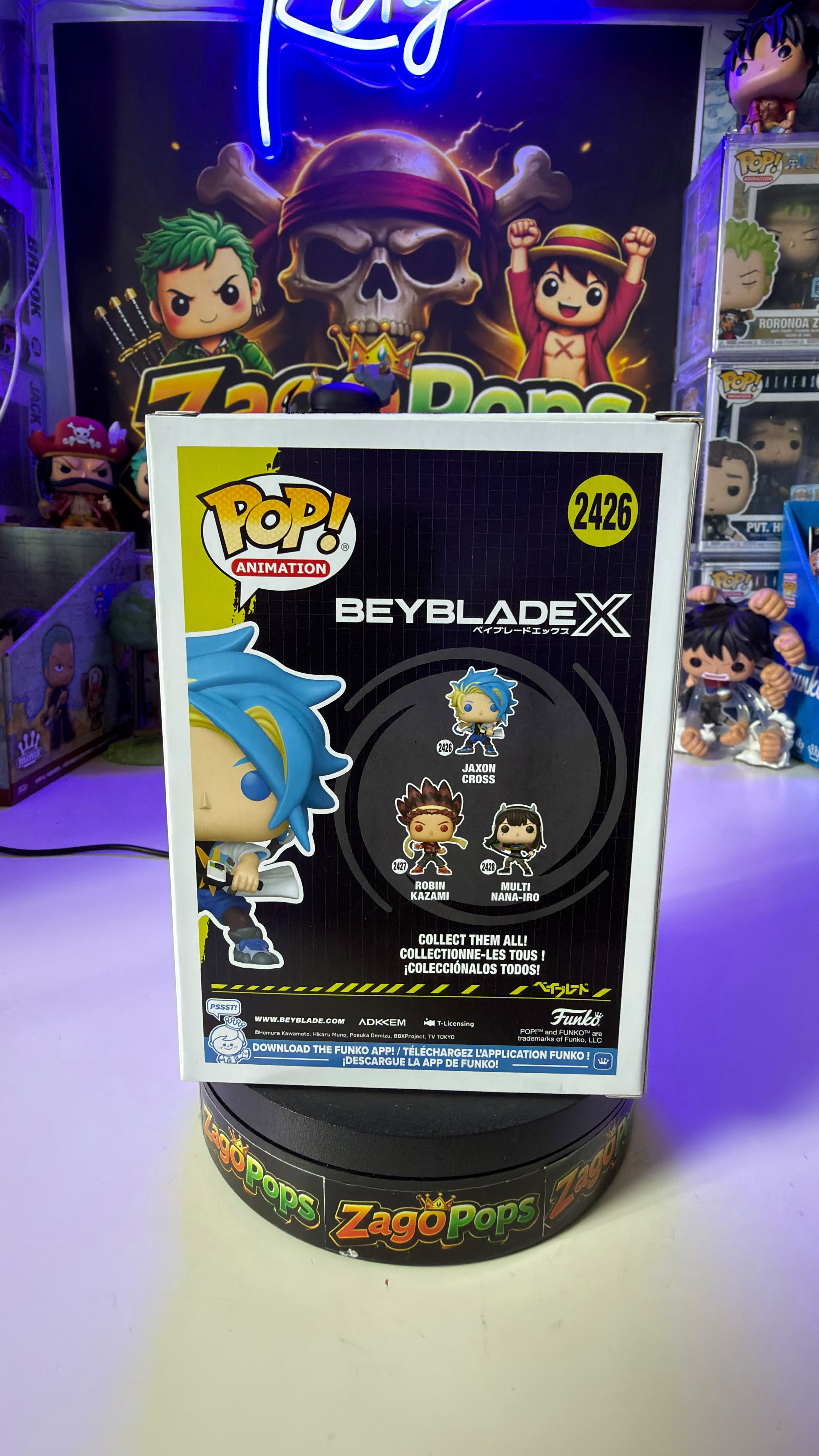 Funko Pop Jaxon Cross 2426 Beyblade X