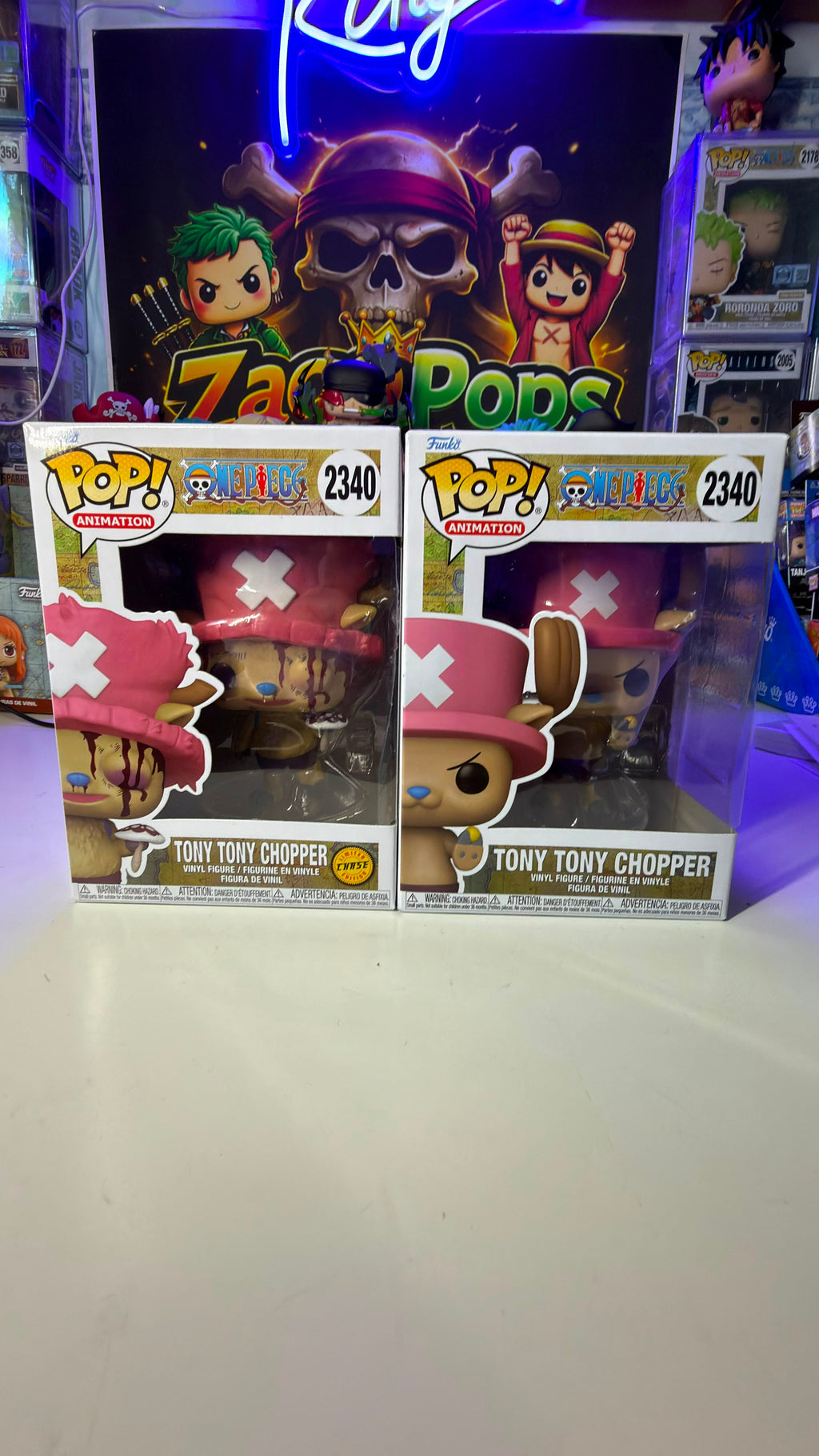 Funko Pop Bundle Tony Chopper 2340 Chase One Piece