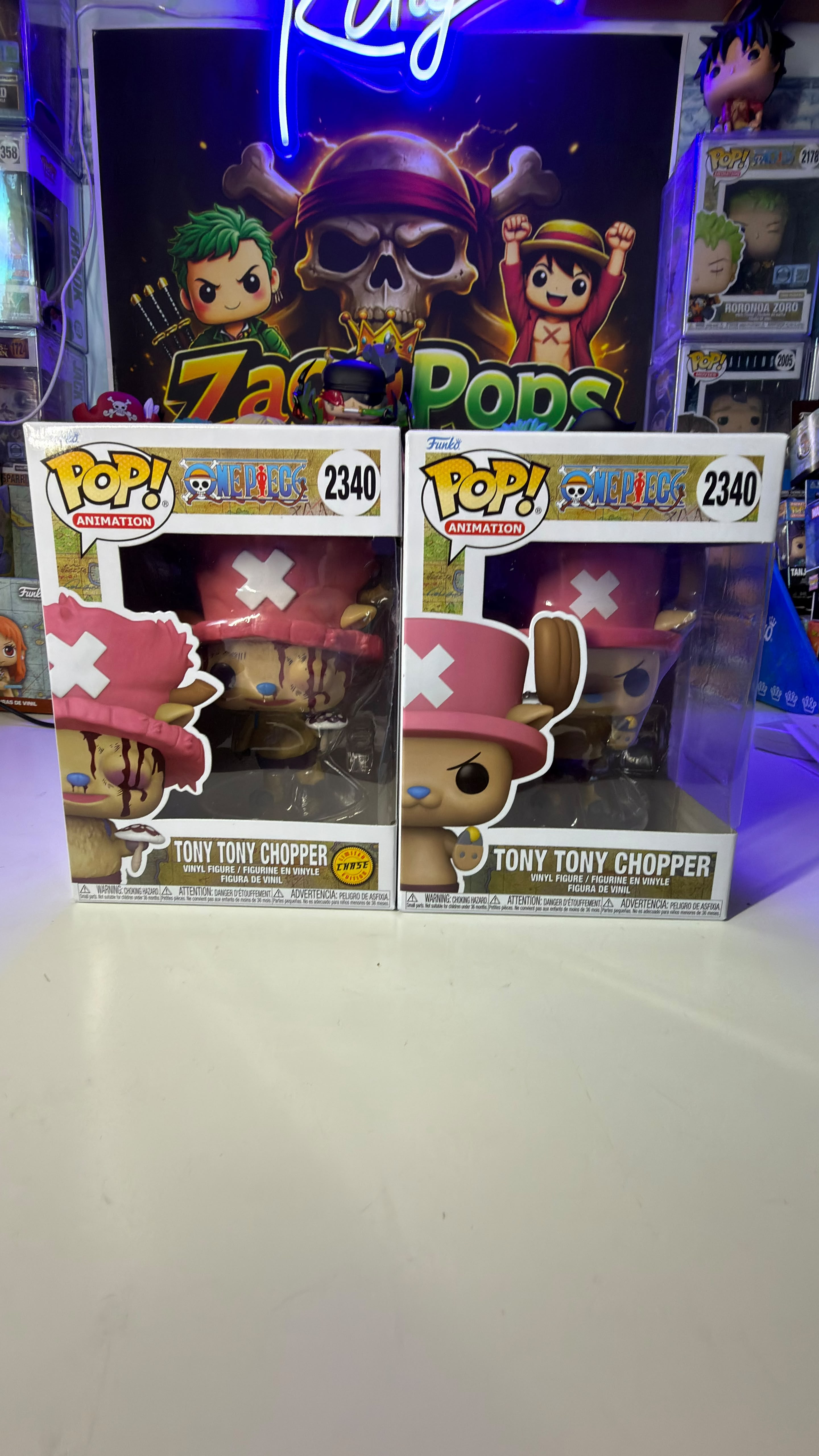 Funko Pop Bundle Tony Chopper 2340 Chase One Piece
