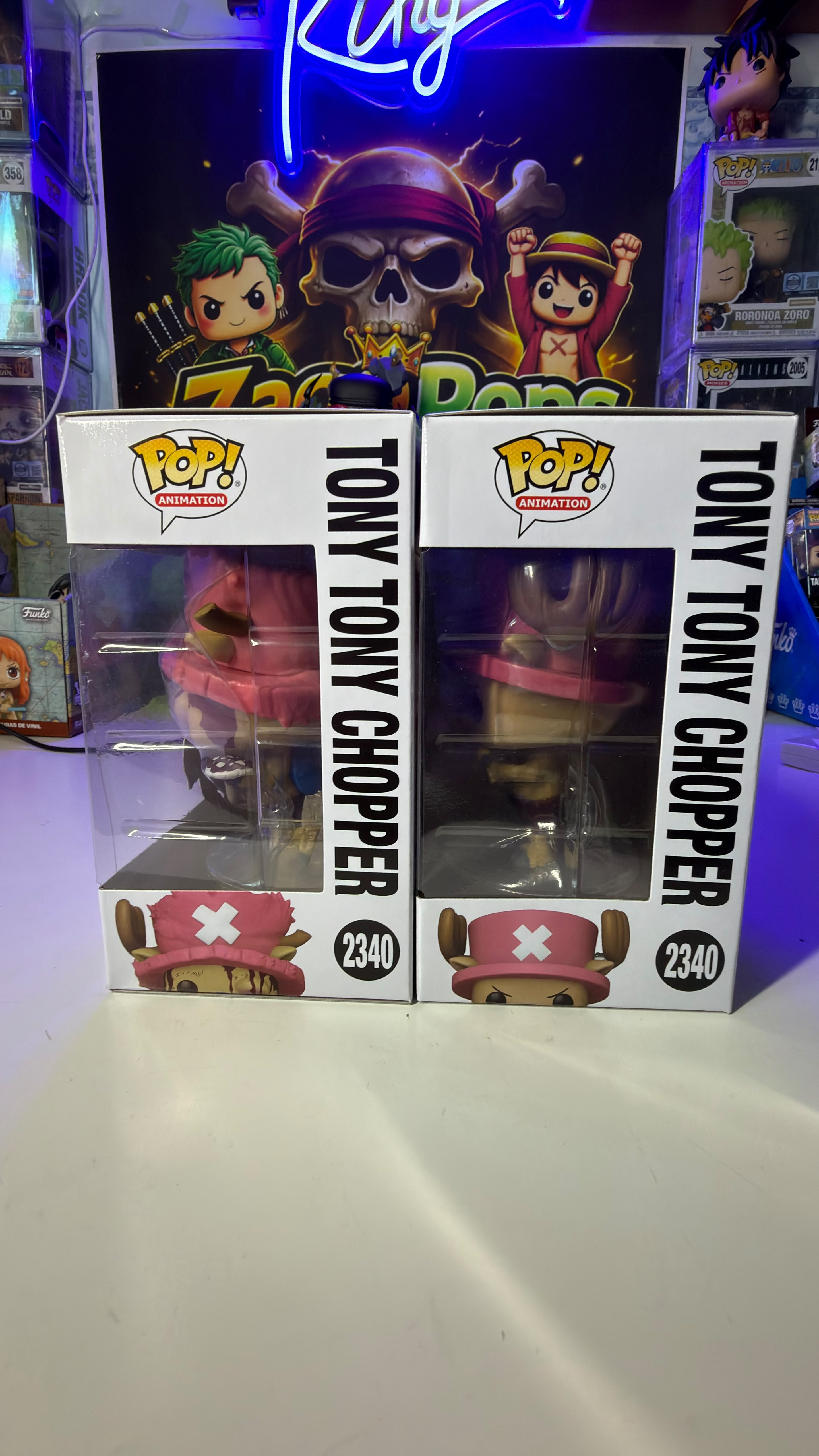 Funko Pop Bundle Tony Chopper 2340 Chase One Piece