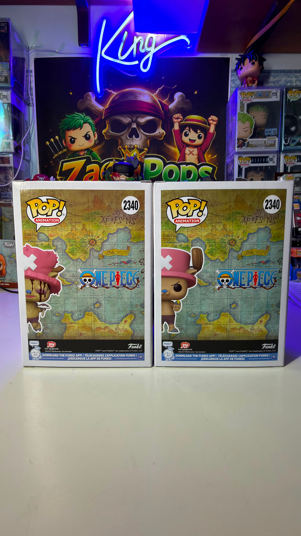 Funko Pop Bundle Tony Chopper 2340 Chase One Piece