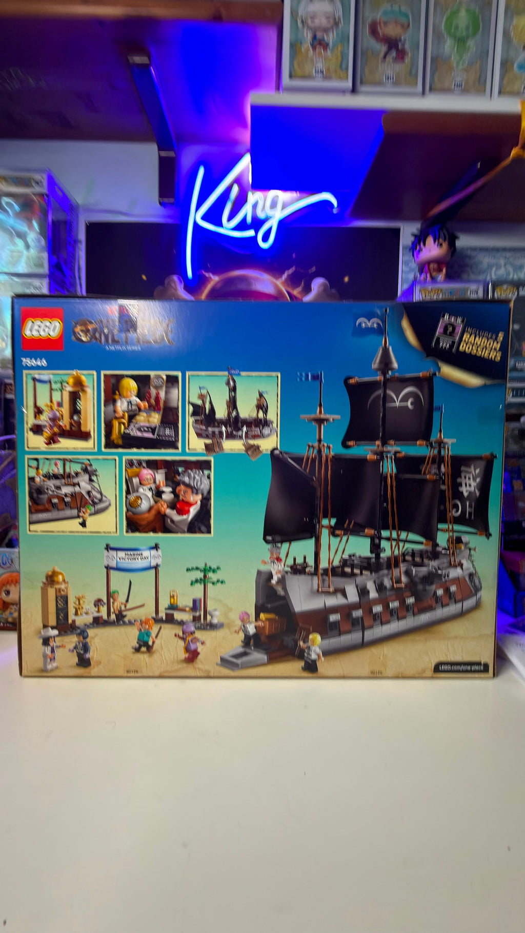 Lego Garp's Marine Battleship One Piece Netflix