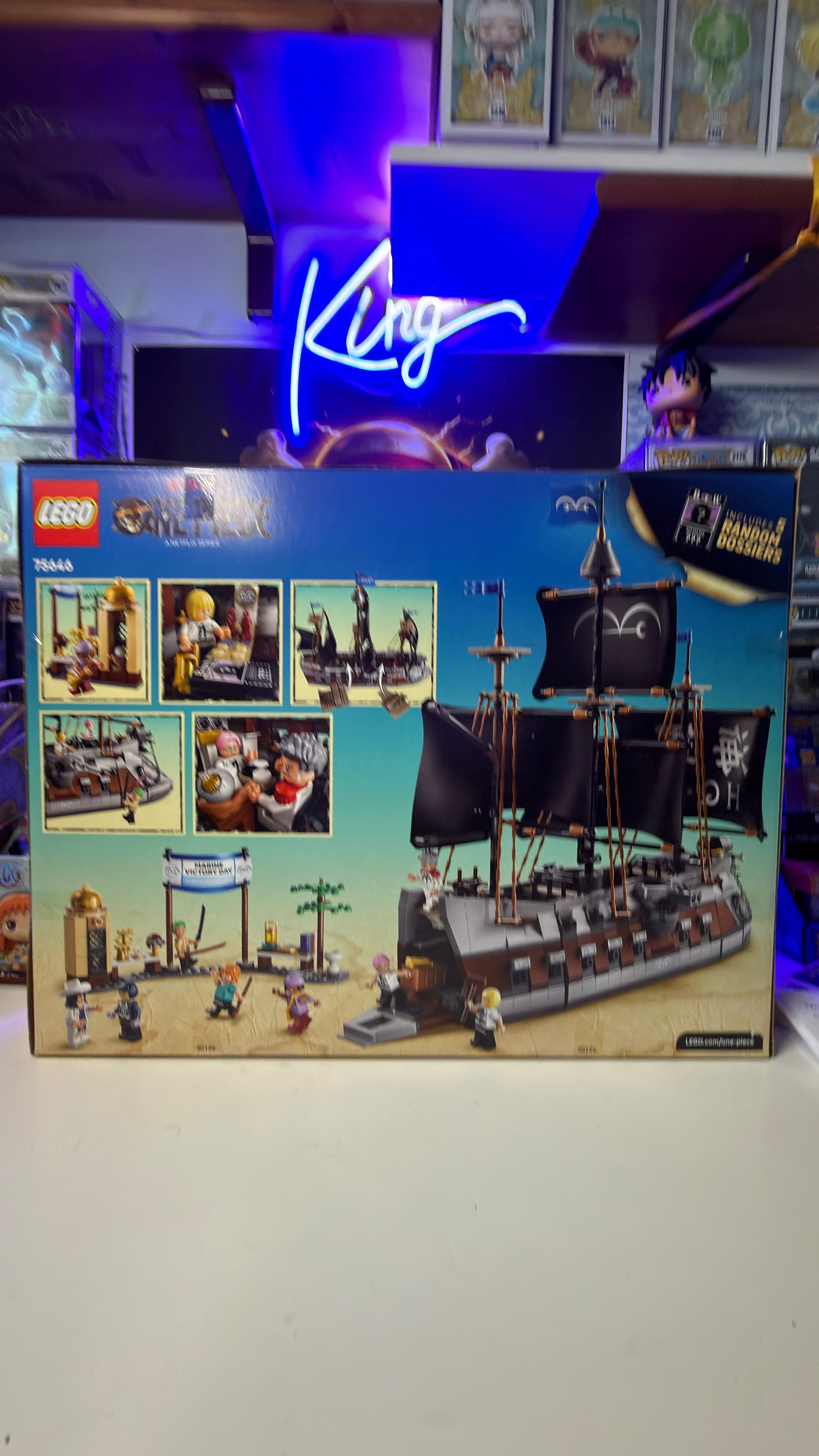 Lego Garp's Marine Battleship One Piece Netflix