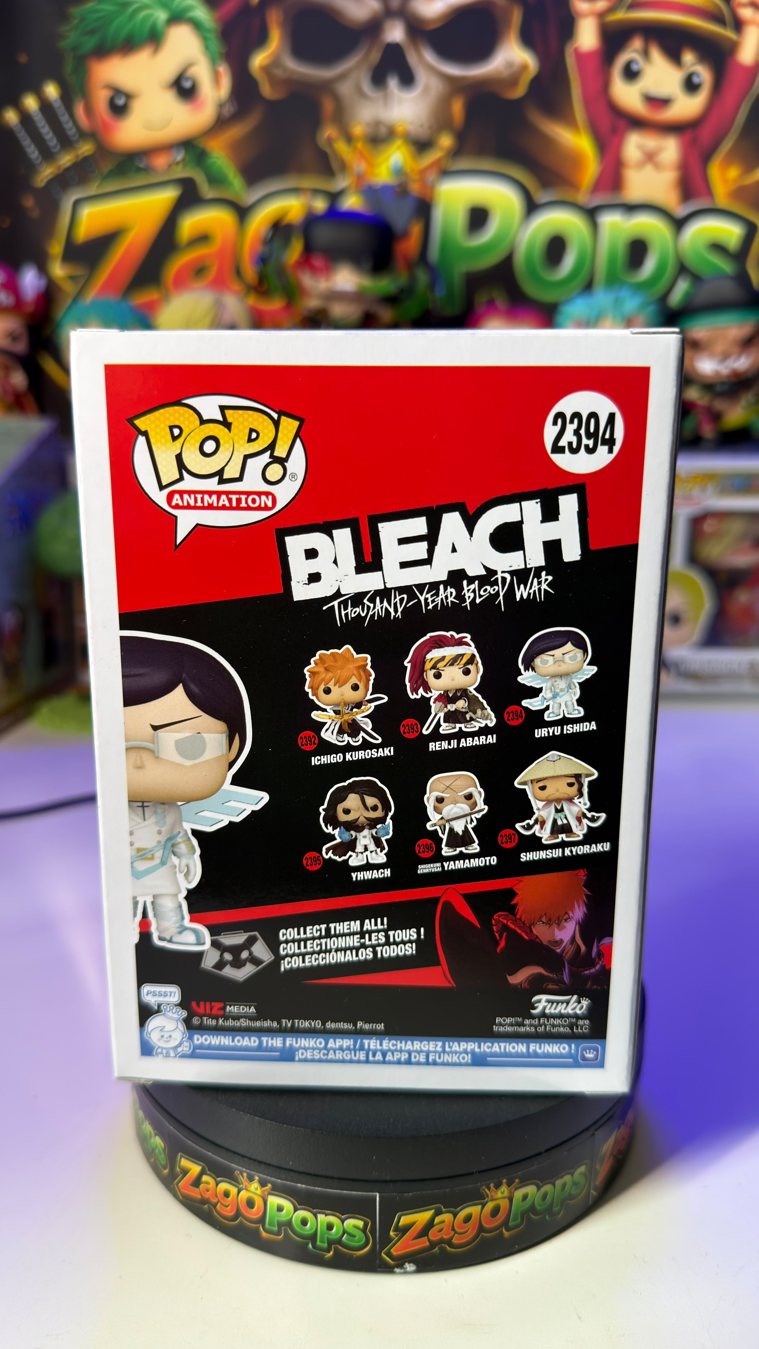 Funko Pop Uryu Ishida 2394 Bleach