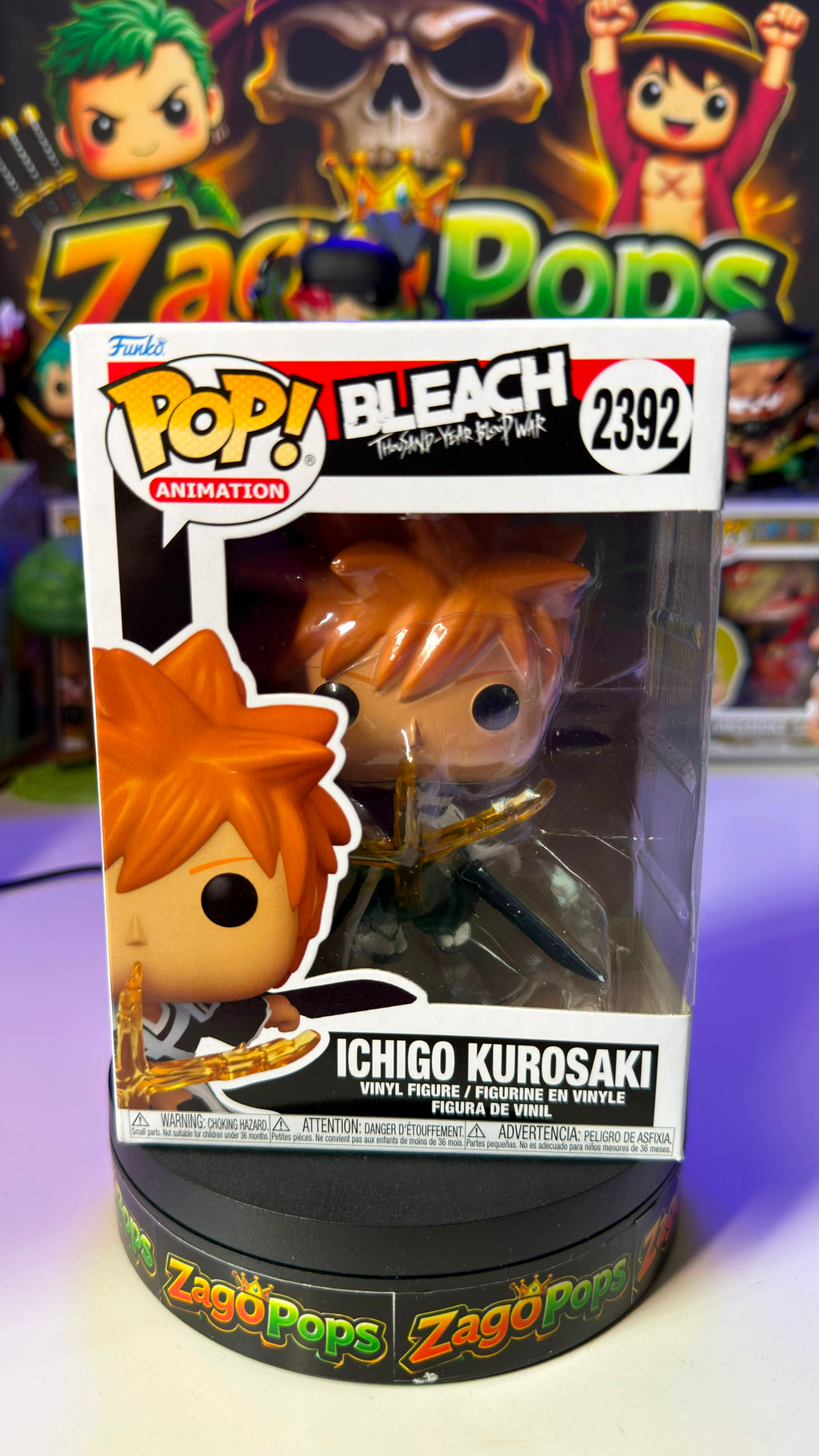 Funko Pop Ichigo Kurosaki 2392 Bleach