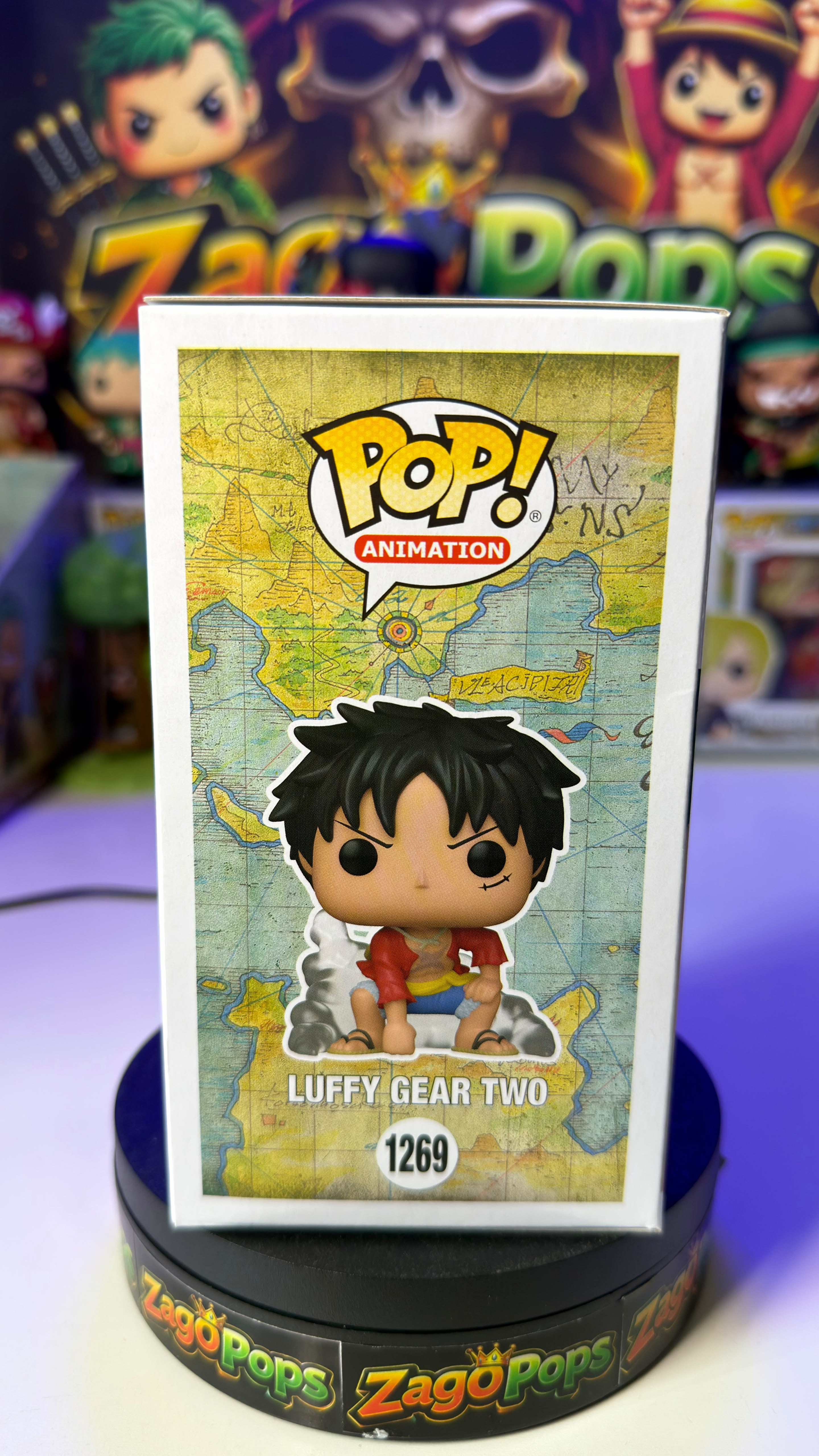 Funko Pop Luffy Gear Two 1269 Chase One Piece
