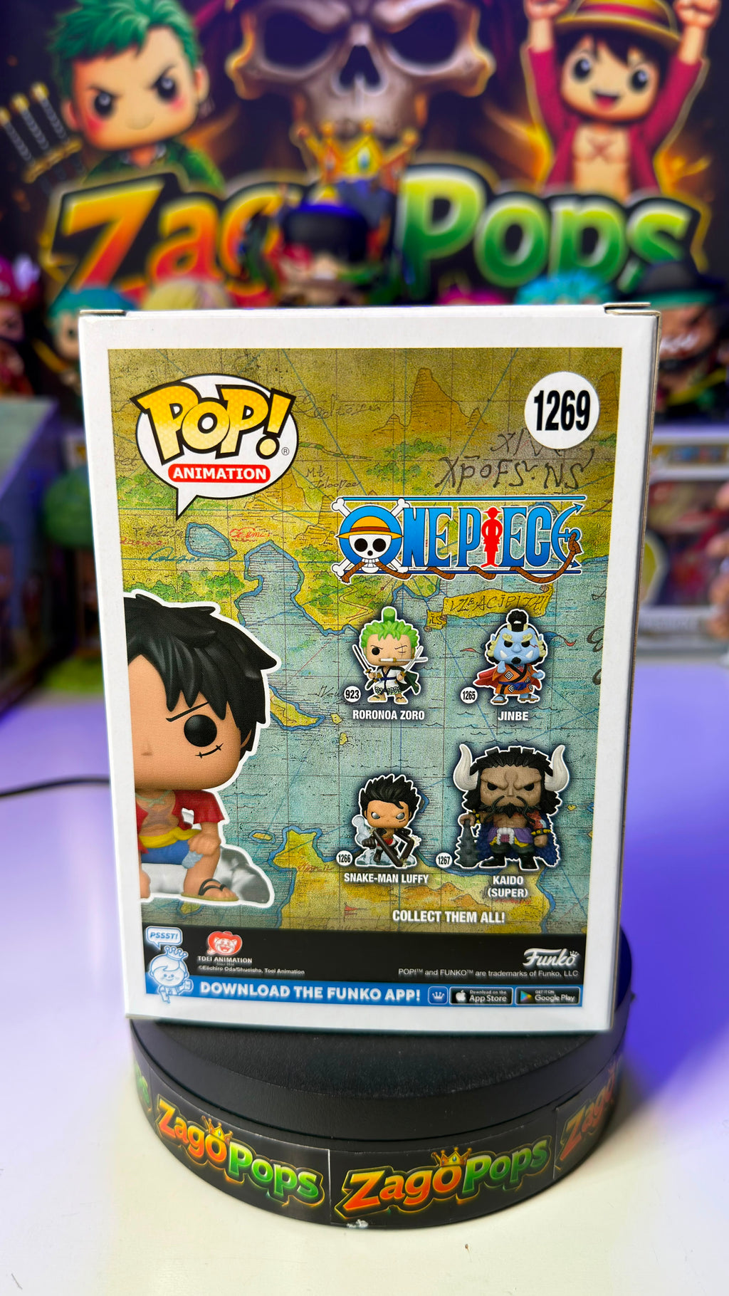 Funko Pop Luffy Gear Two 1269 Chase One Piece