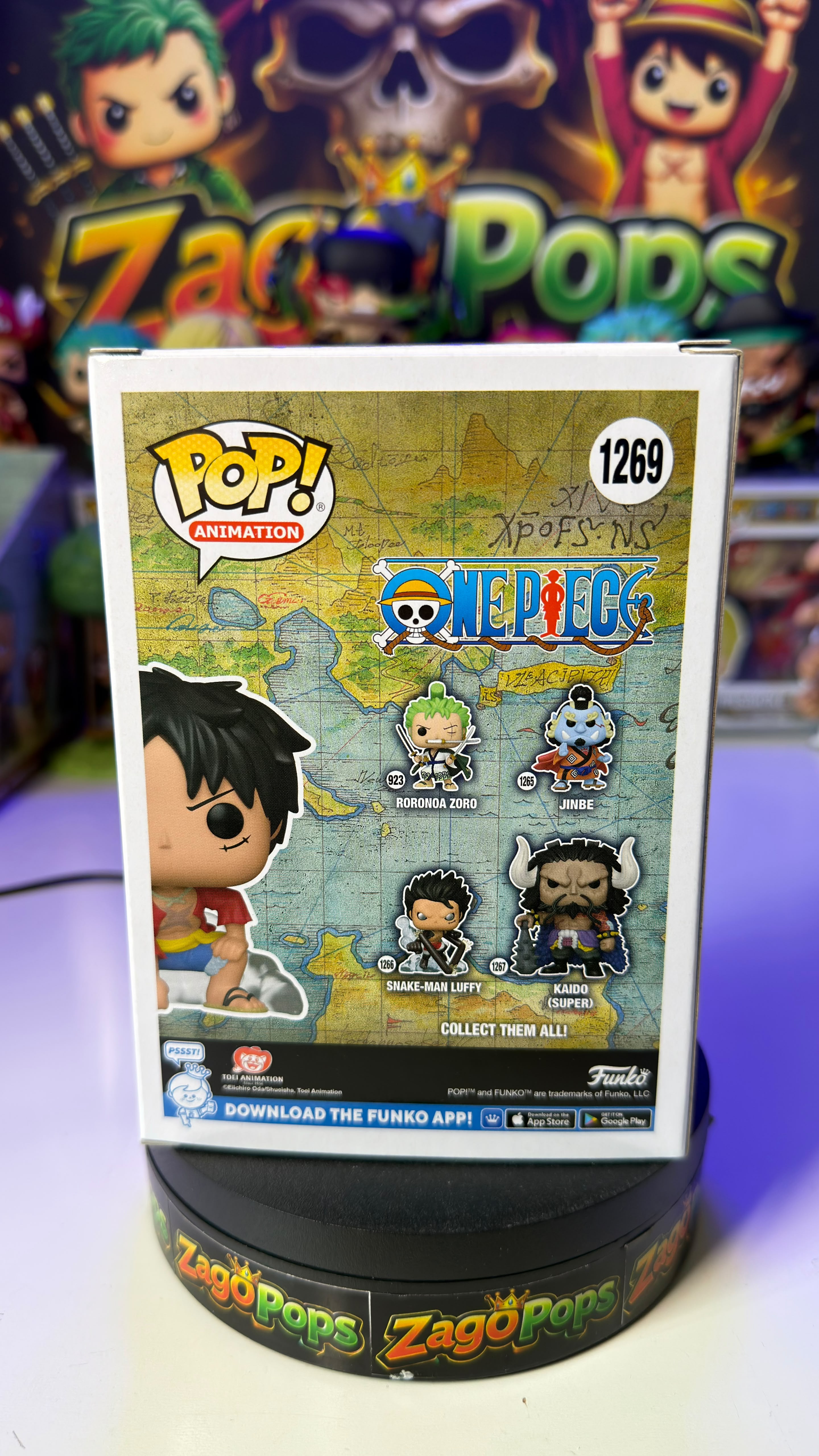 Funko Pop Luffy Gear Two 1269 Chase One Piece