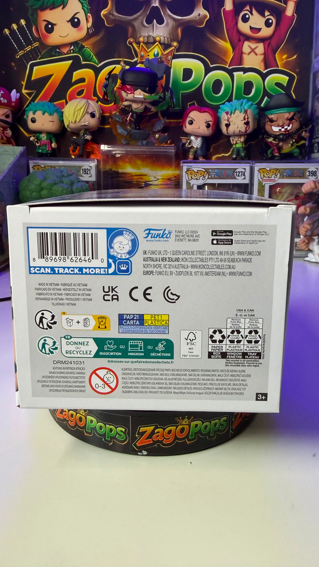 Funko Pop Luffy Gear Two 1269 Chase One Piece