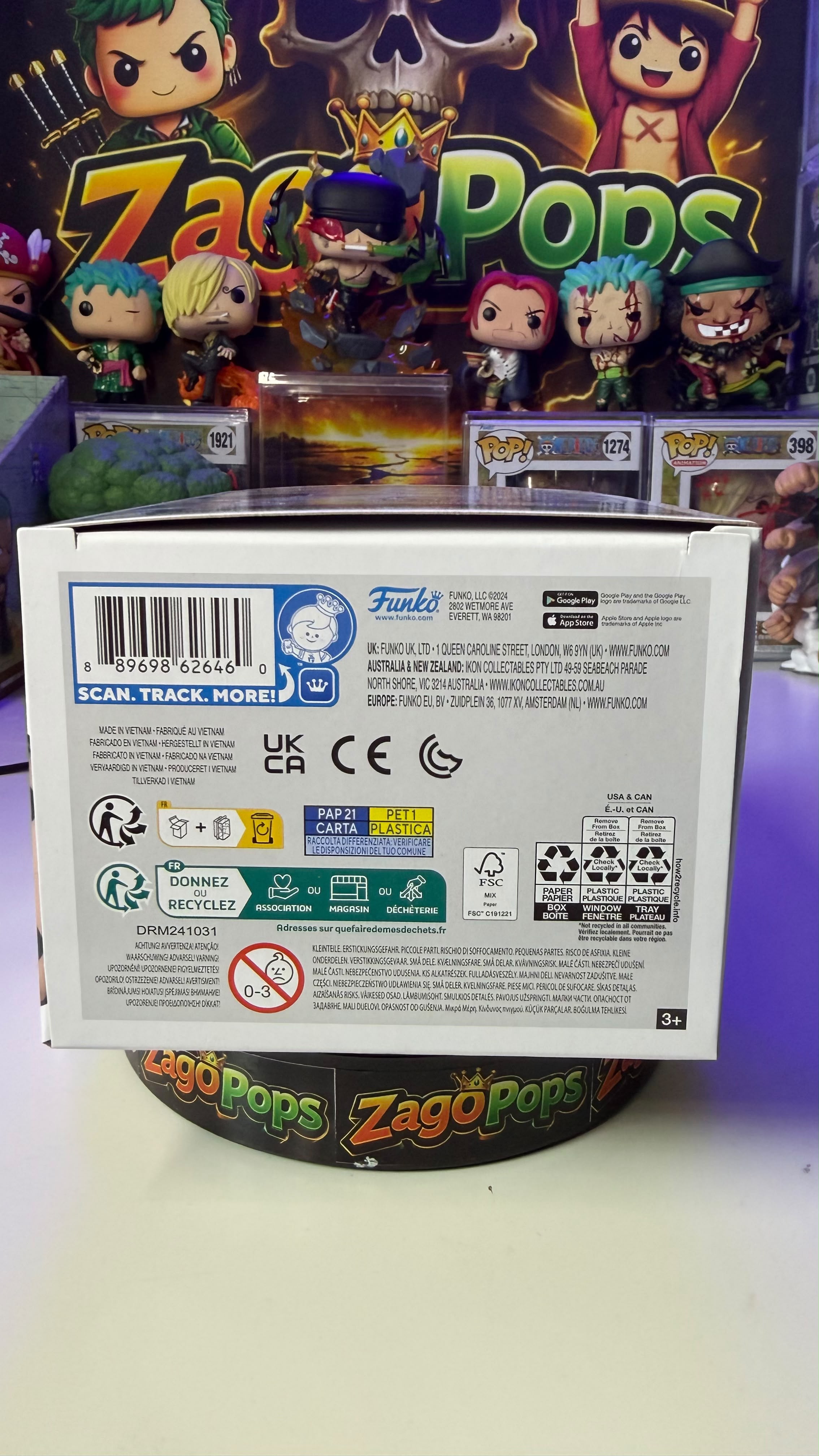 Funko Pop Luffy Gear Two 1269 Chase One Piece