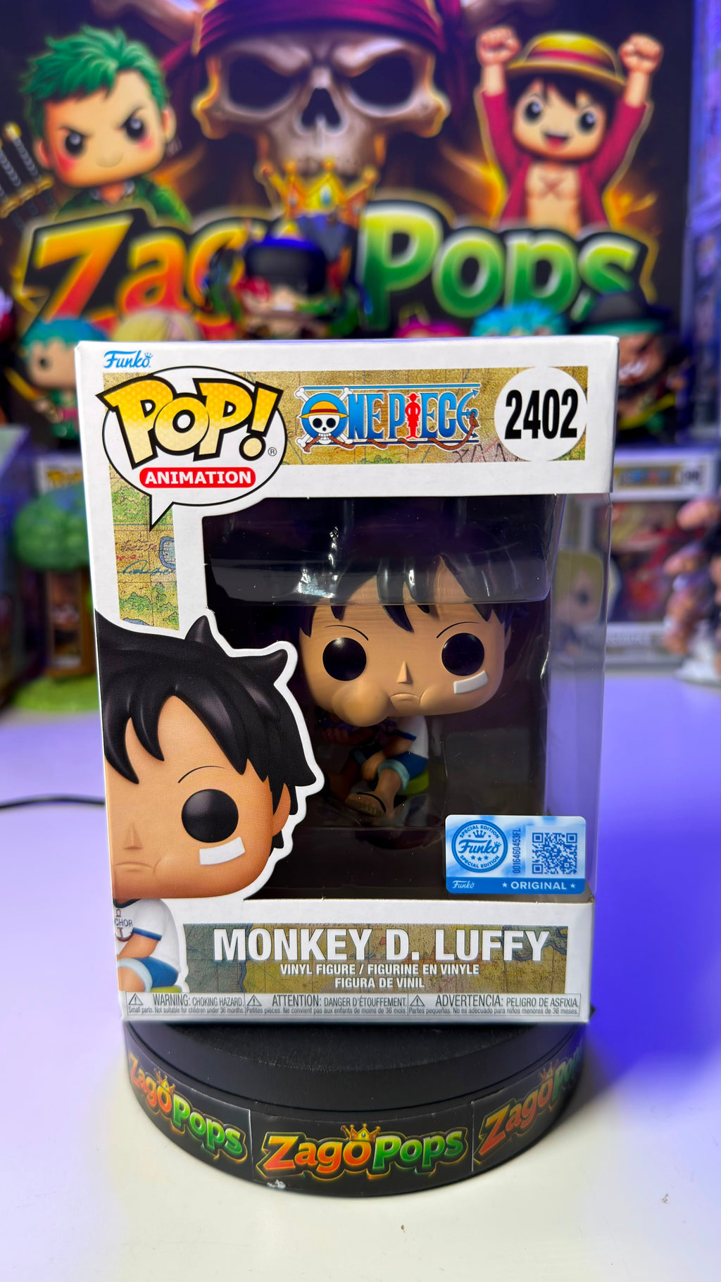Funko Pop Monkey D. Luffy 2402 One Piece