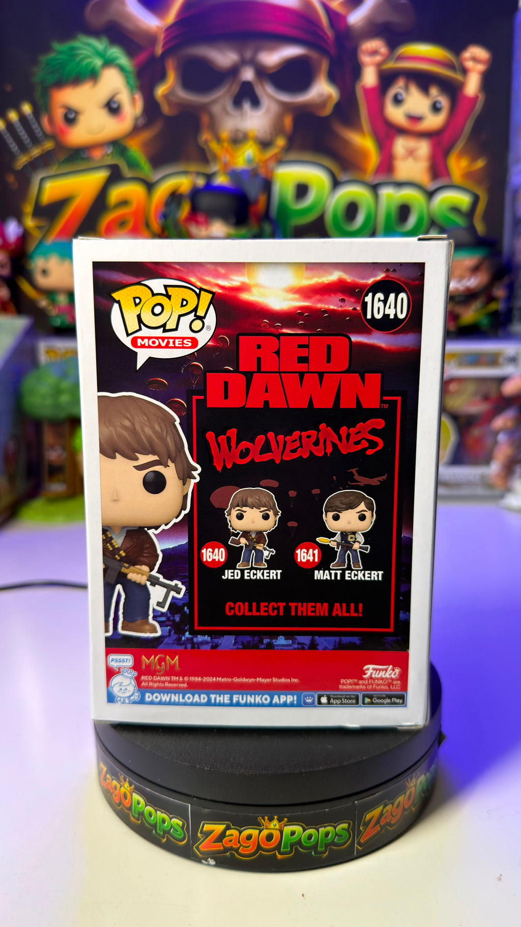 Funko Pop Jed Eckert 1640 Red Dawn