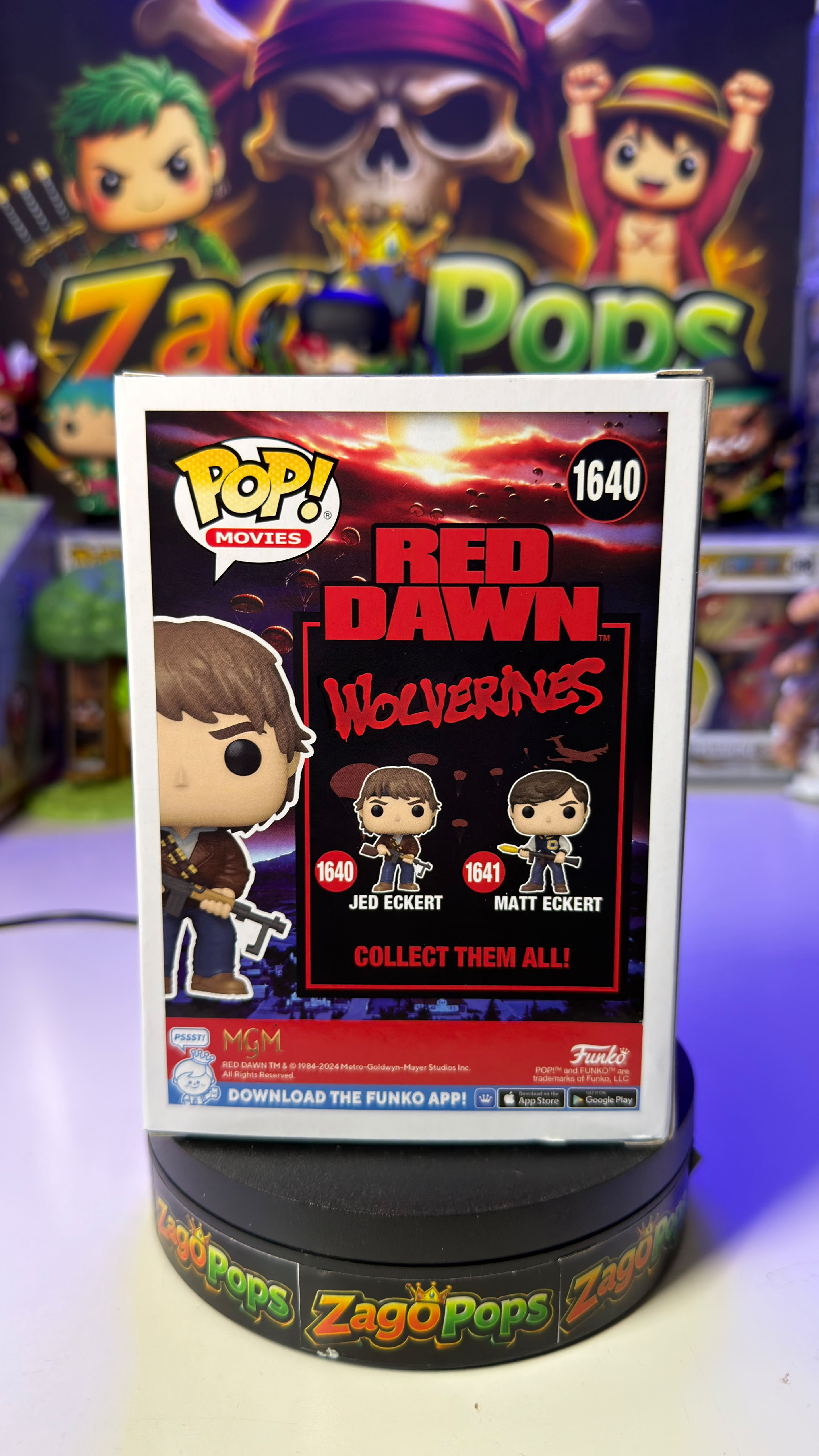 Funko Pop Jed Eckert 1640 Red Dawn