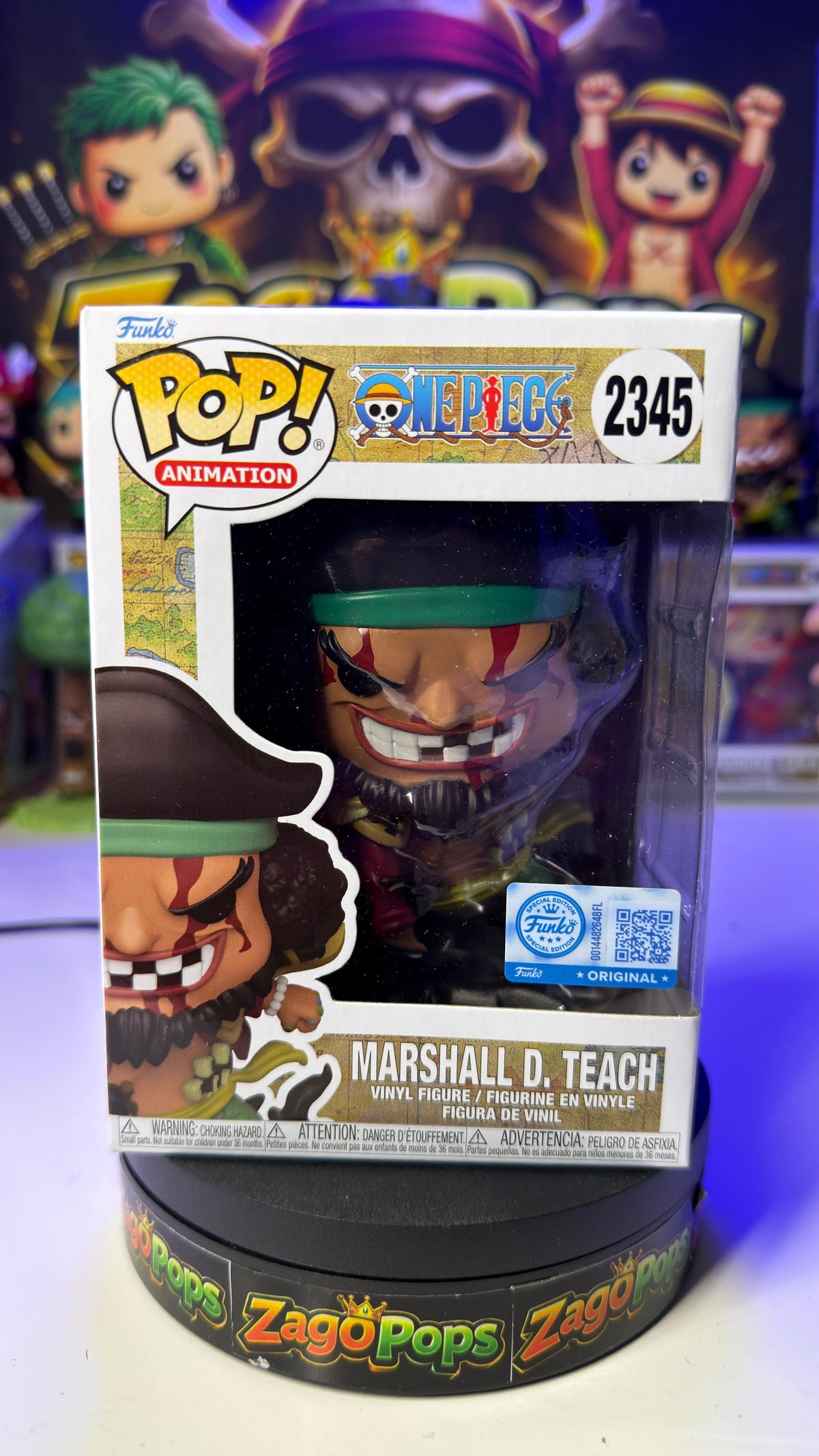 Funko Pop Marshall D. Teach 2345 One Piece
