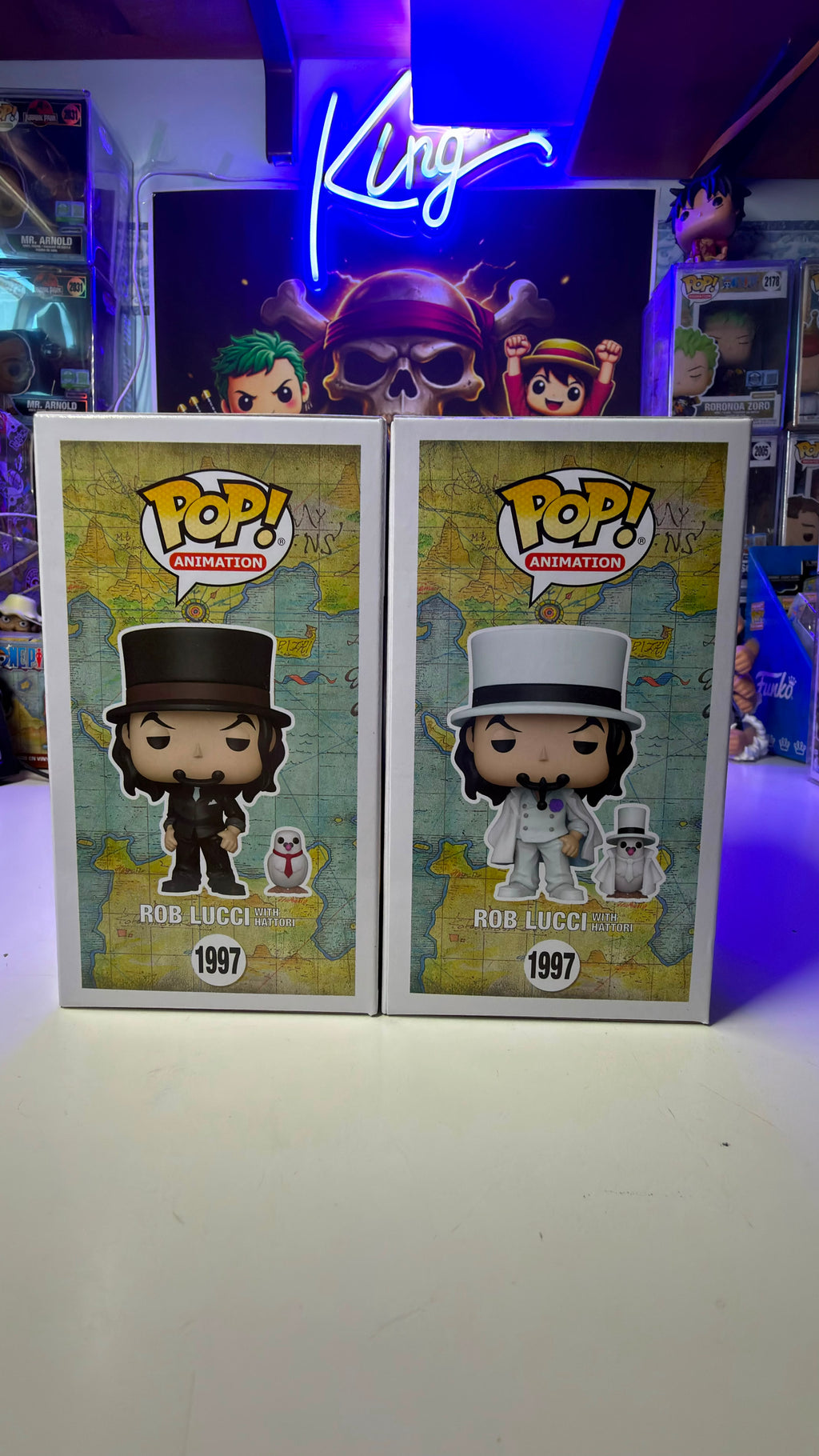 Funko Pop Bundle Rob Lucci 1997 Chase Toy Temple e Geekay One Piece